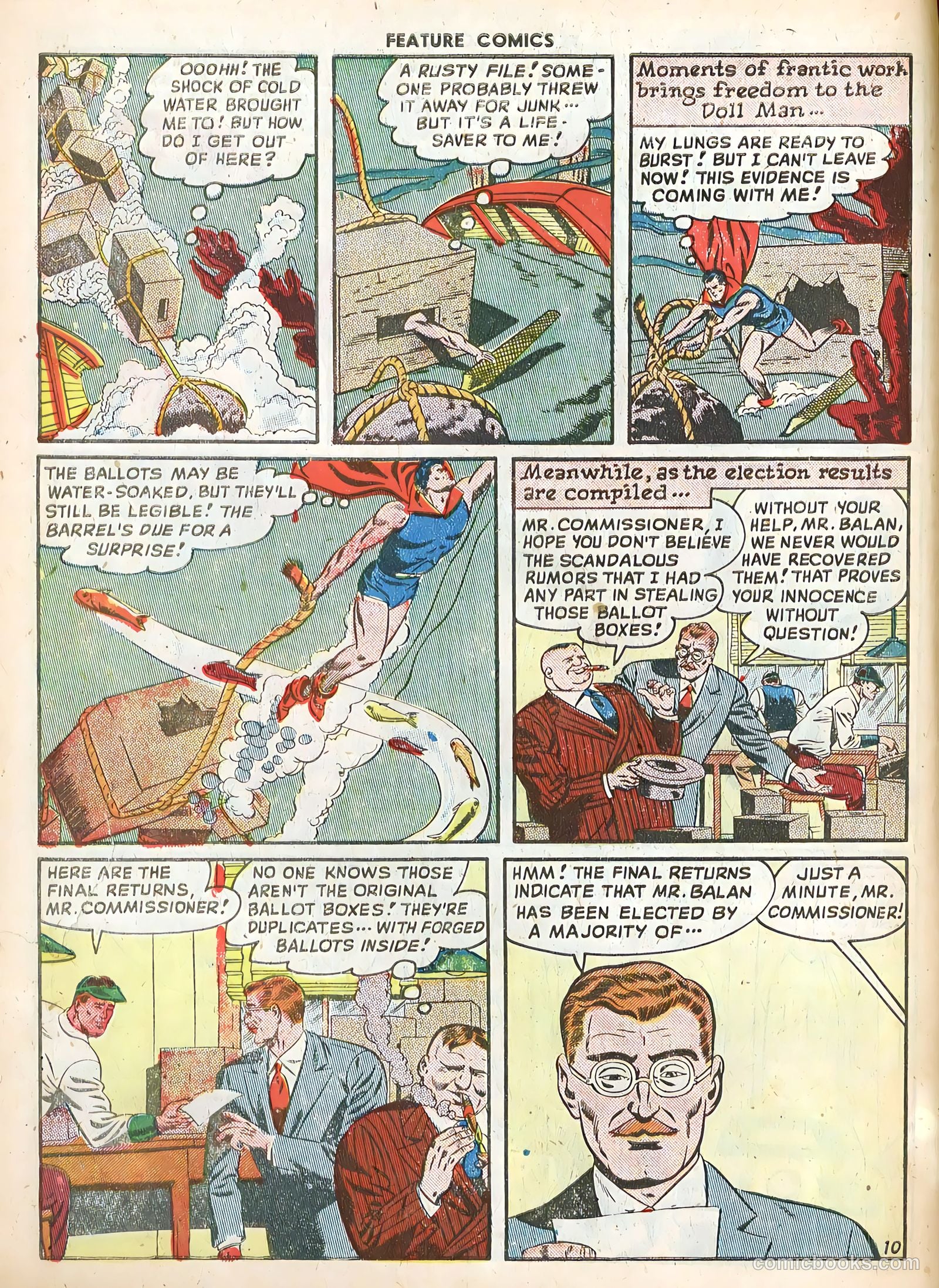 Feature Comics #130 (1949) — page 12 of 52