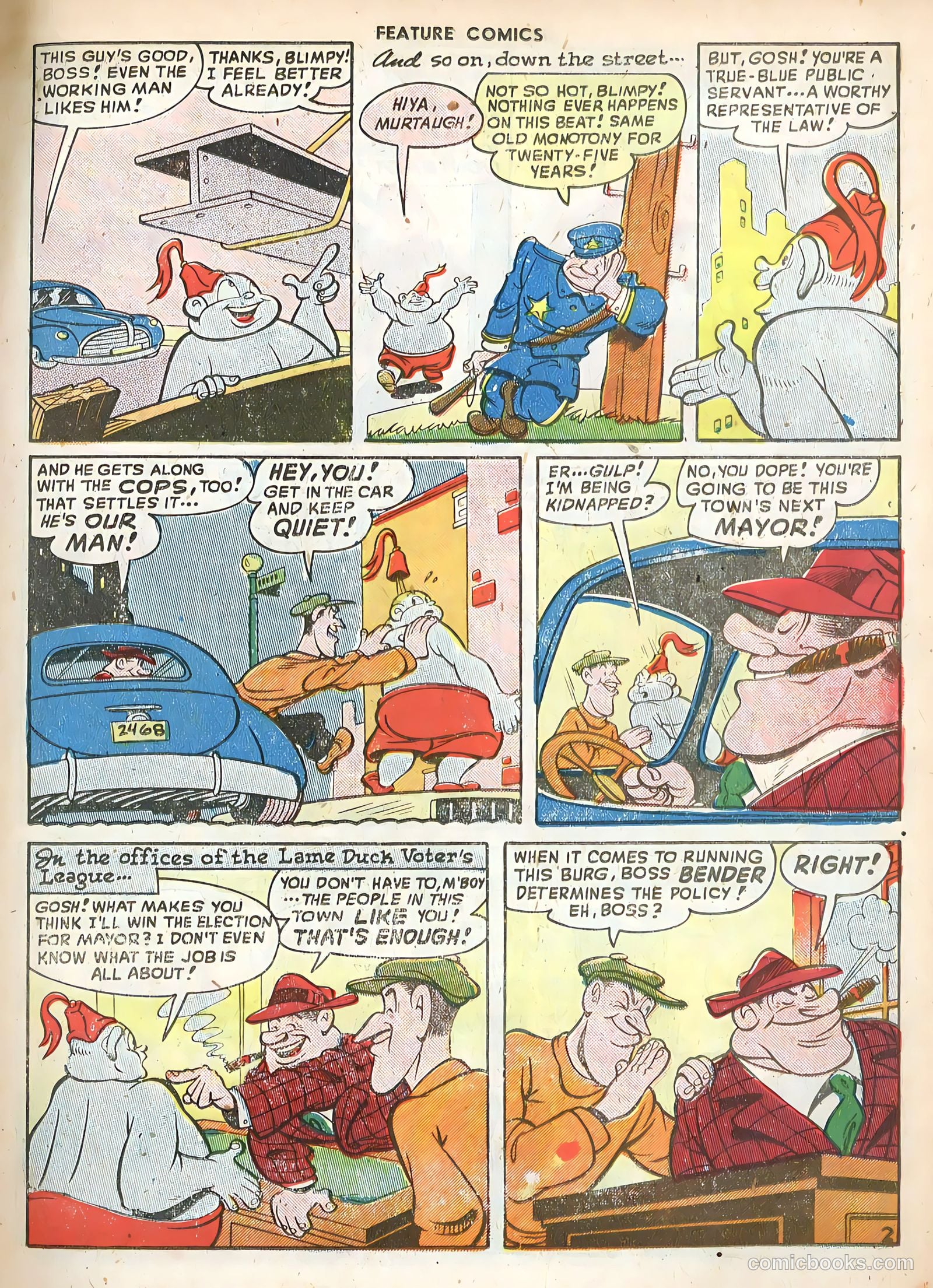 Feature Comics #130 (1949) — page 17 of 52