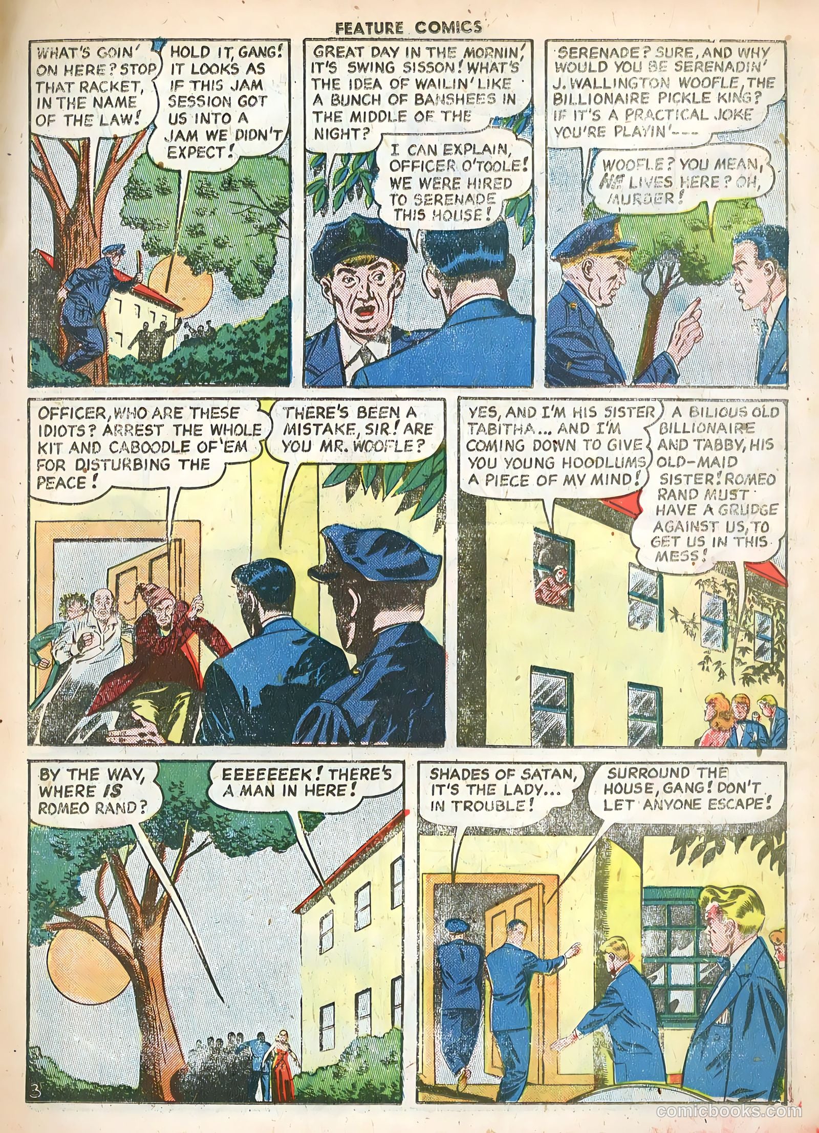 Feature Comics #130 (1949) — page 23 of 52