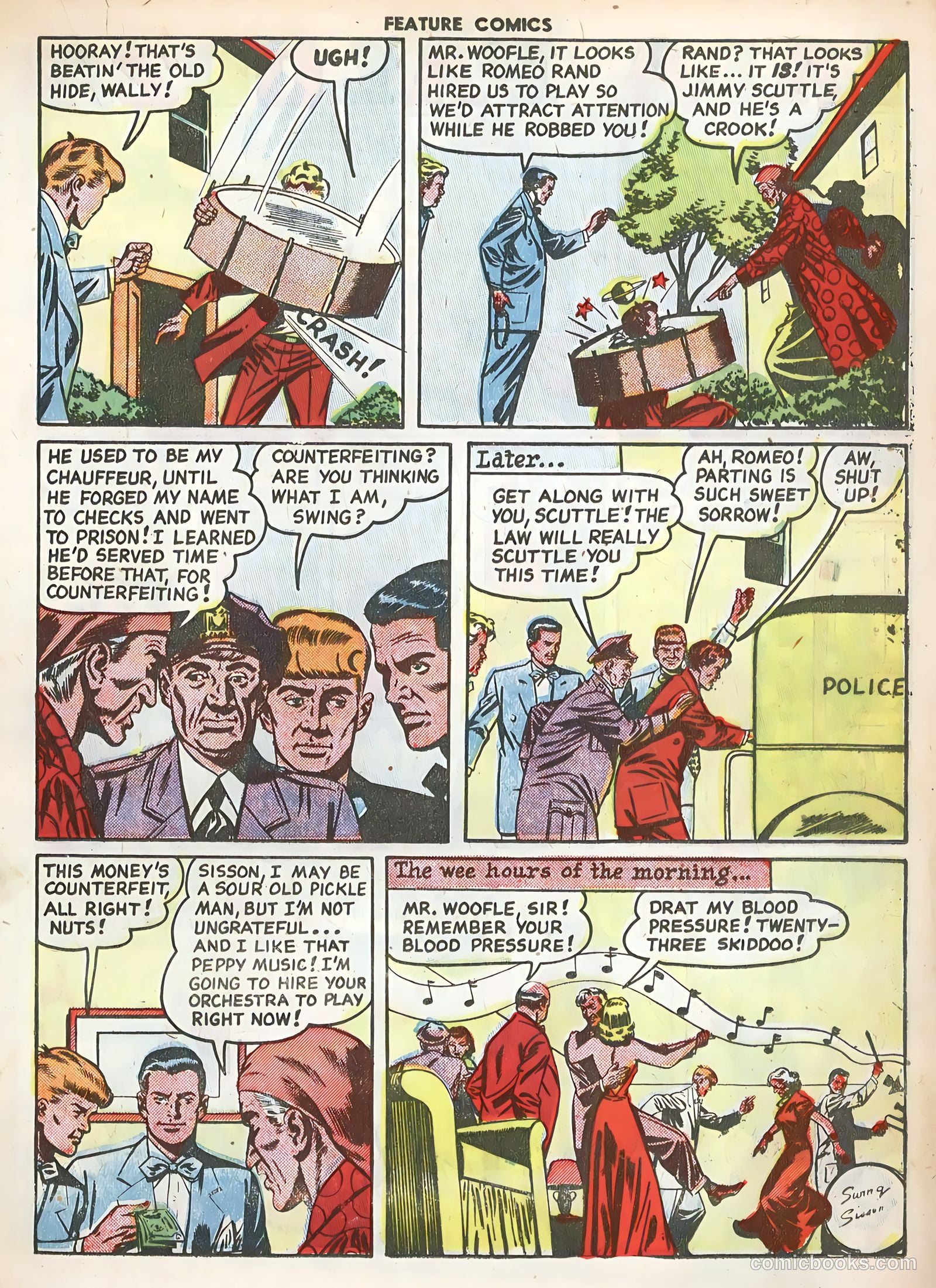 Feature Comics #130 (1949) — page 25 of 52