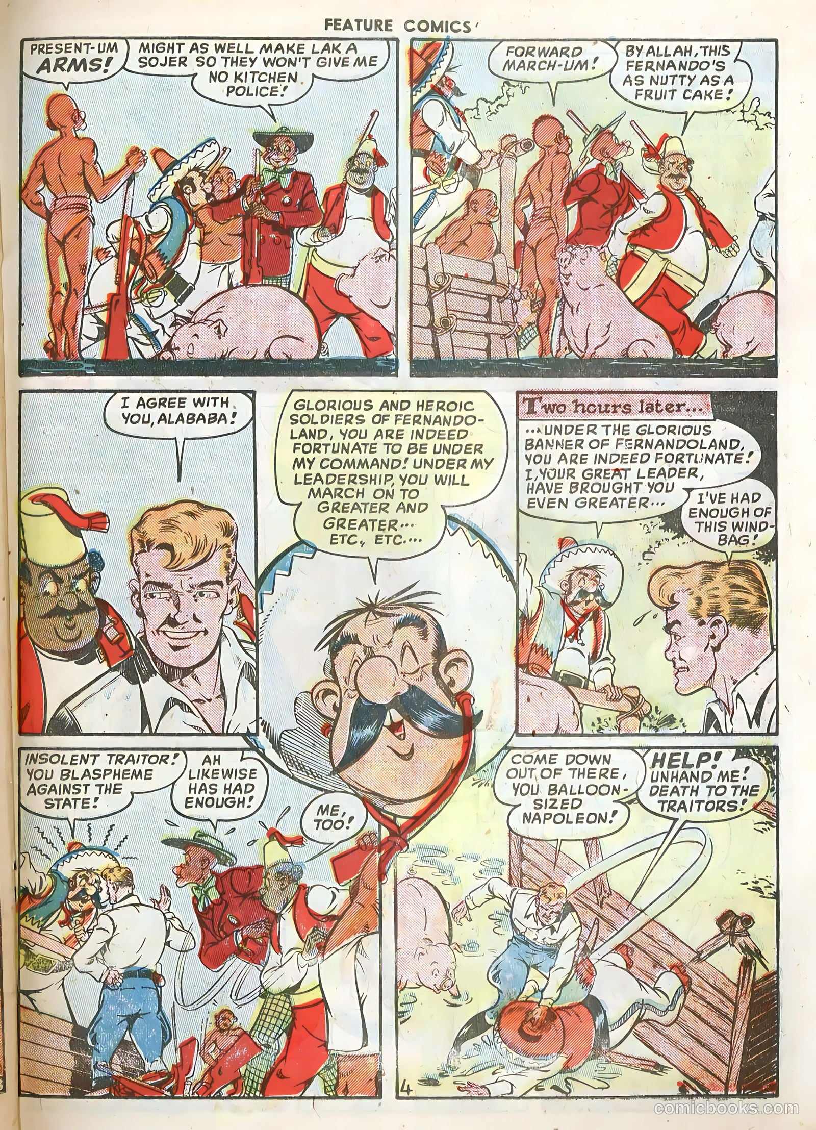 Feature Comics #130 (1949) — page 31 of 52