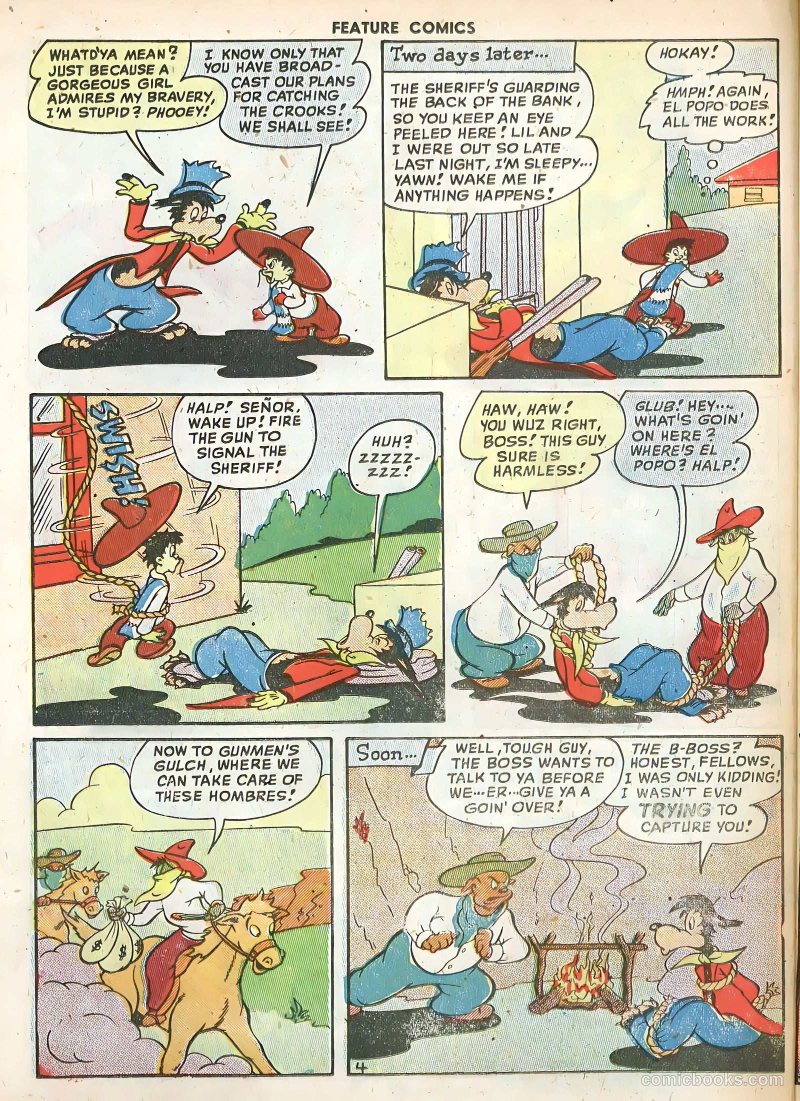 Feature Comics #130 (1949) — page 36 of 52