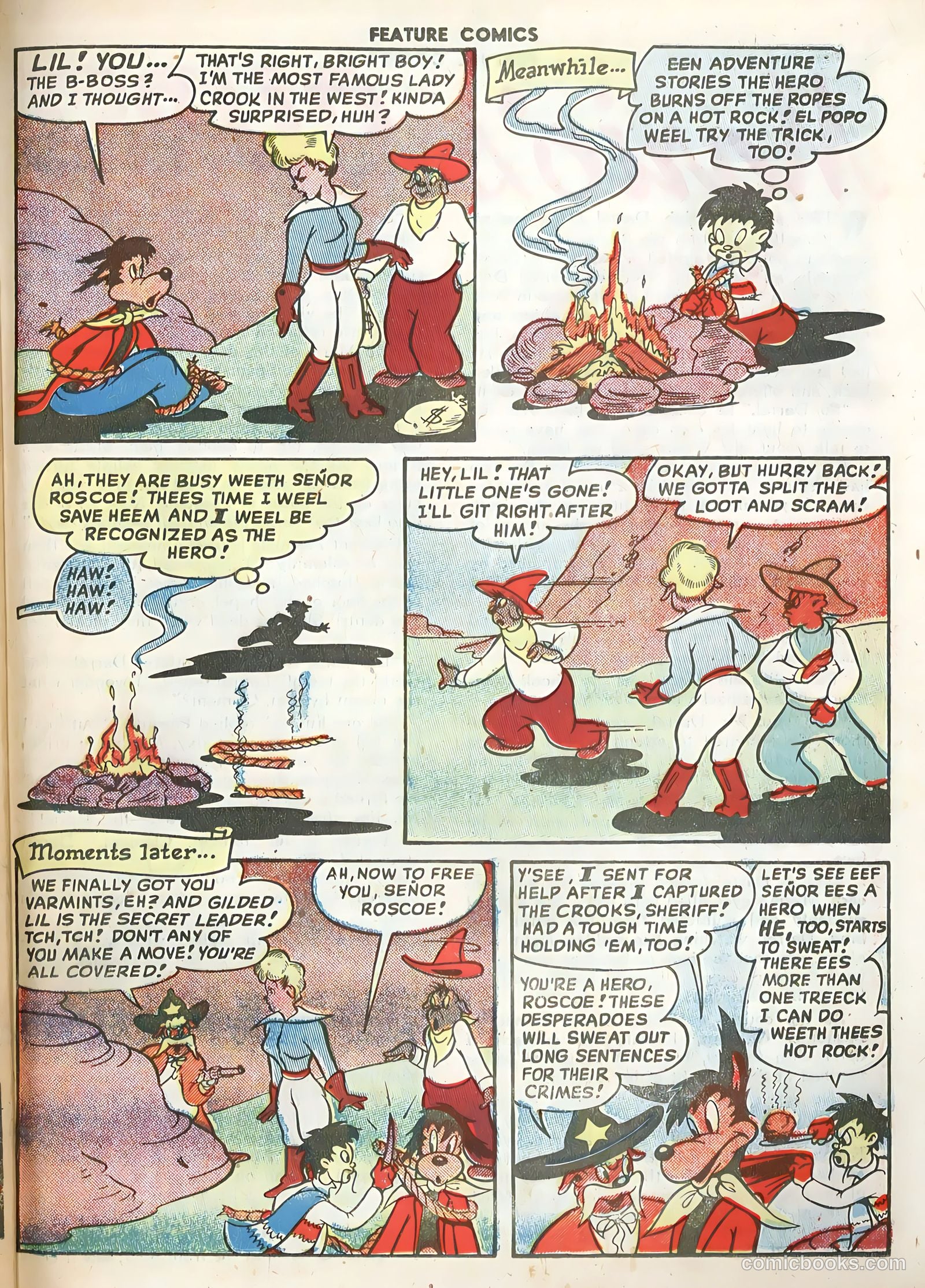 Feature Comics #130 (1949) — page 37 of 52