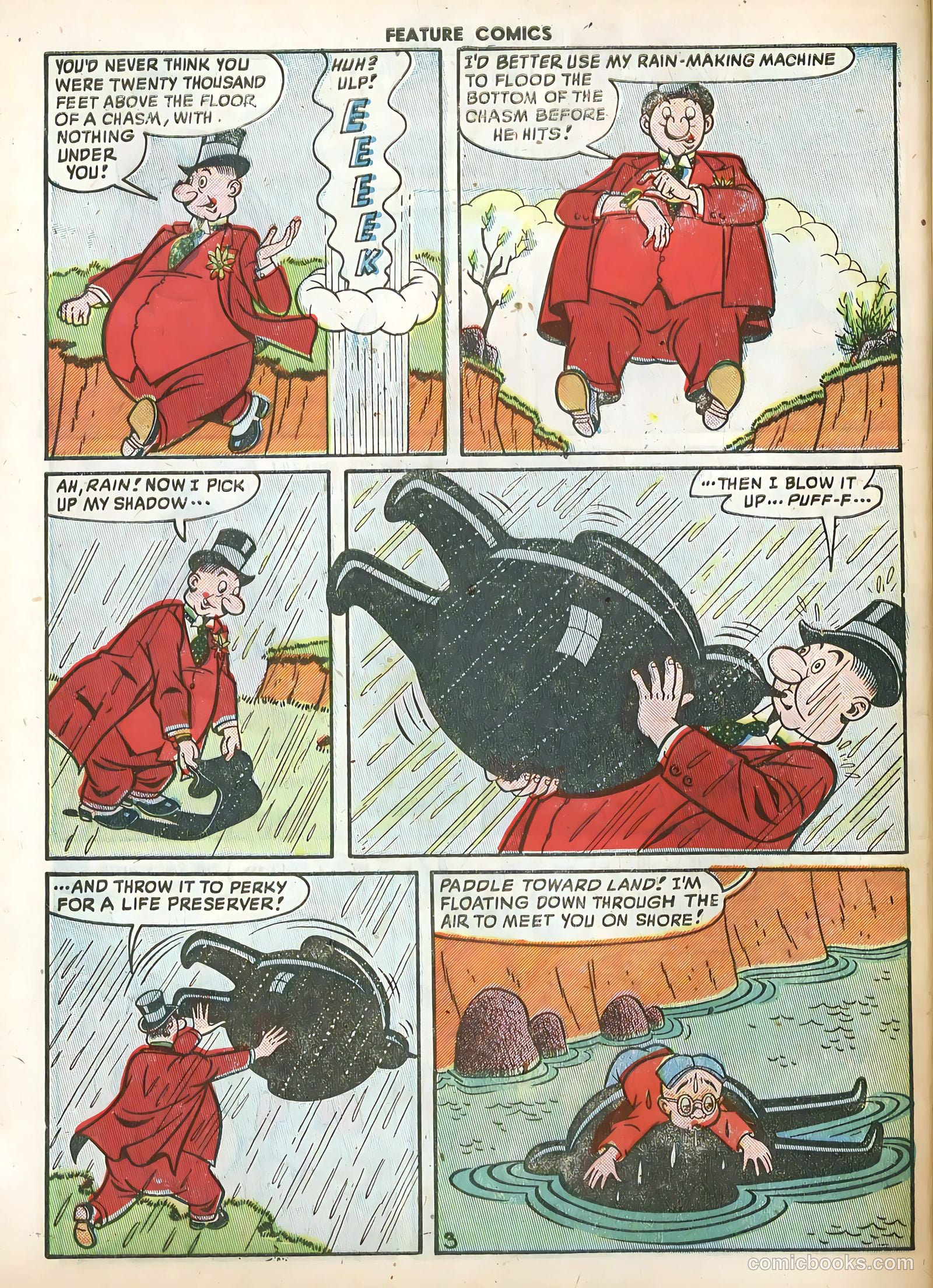 Feature Comics #130 (1949) — page 42 of 52