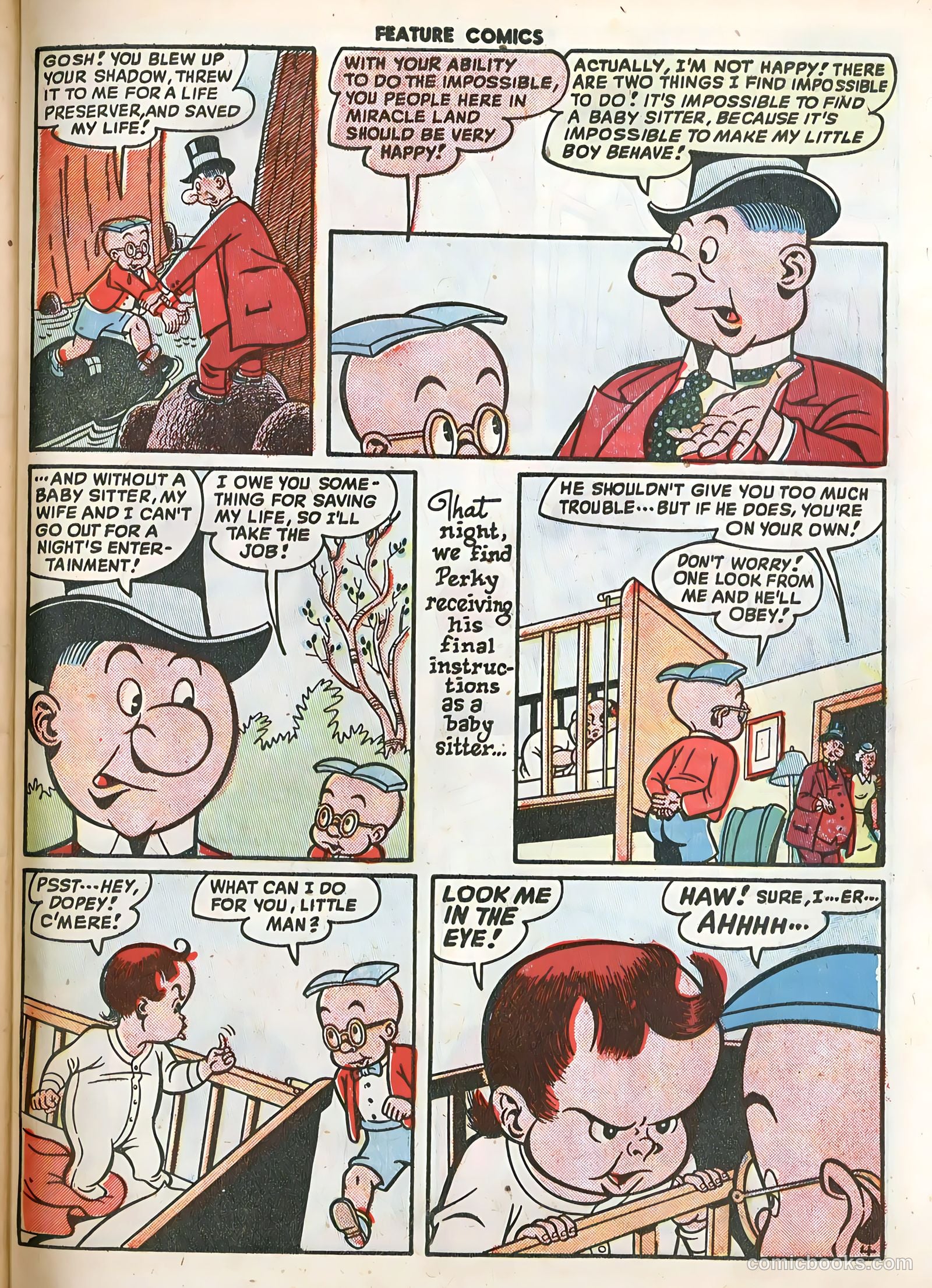 Feature Comics #130 (1949) — page 43 of 52