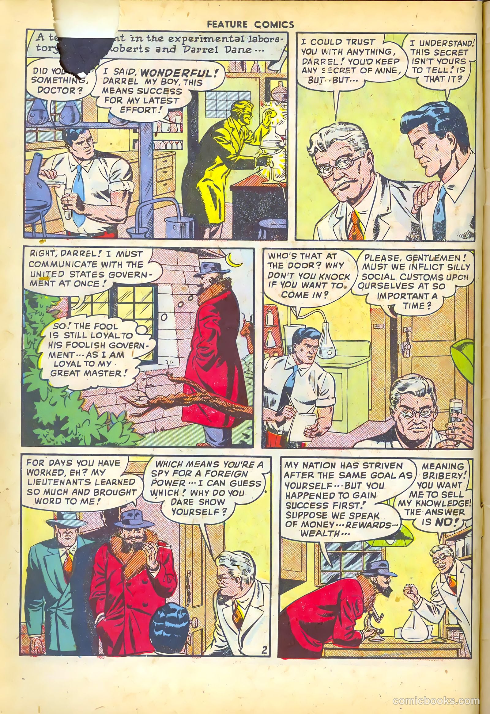 Feature Comics #131 (1949) — page 4 of 52
