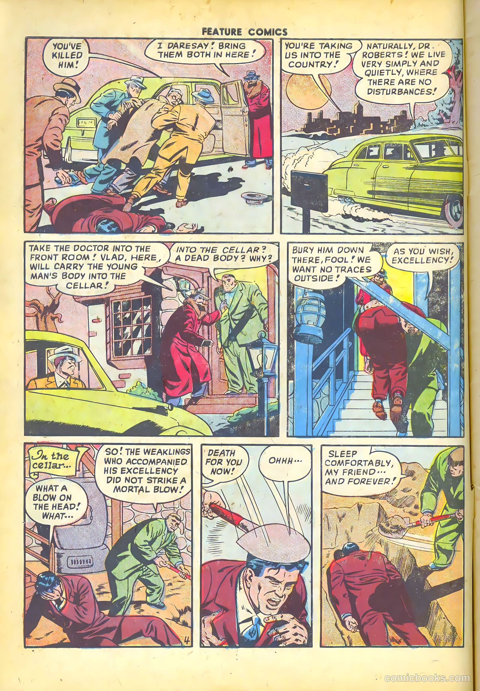Feature Comics #131 (1949) — page 6 of 52