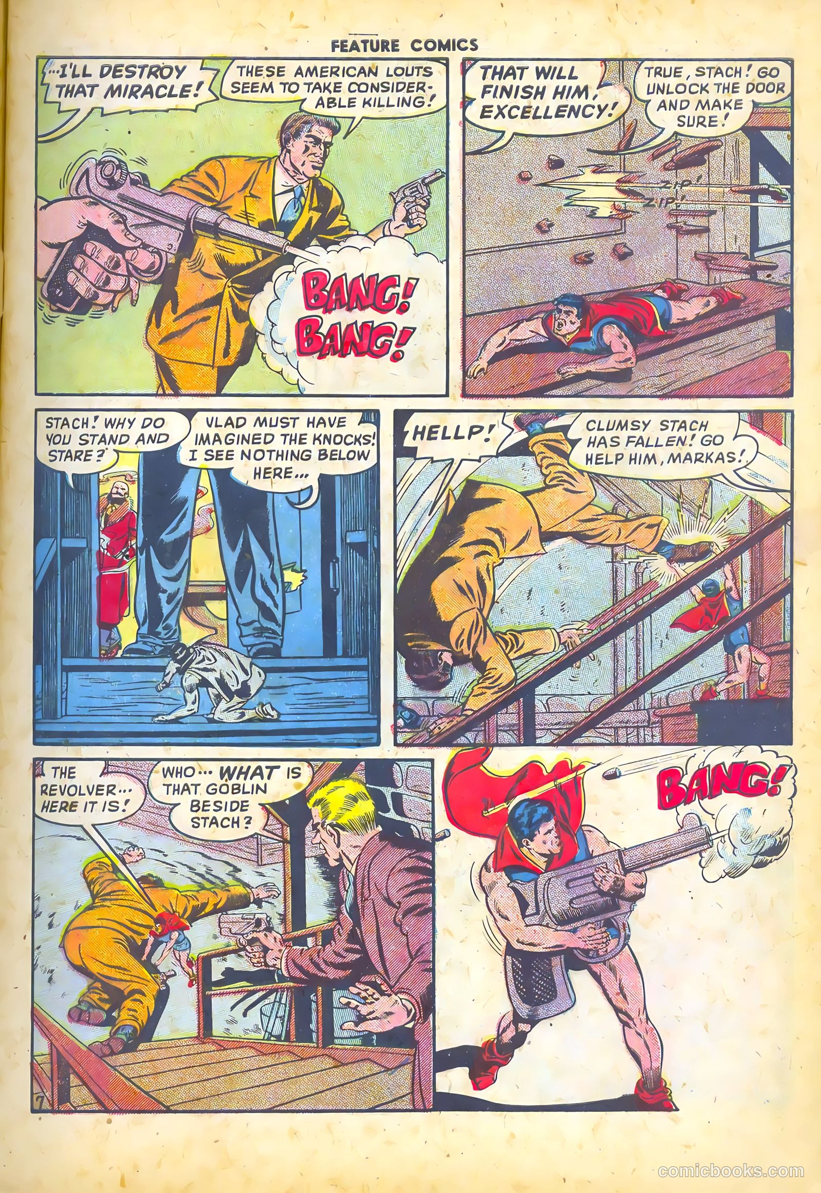 Feature Comics #131 (1949) — page 9 of 52