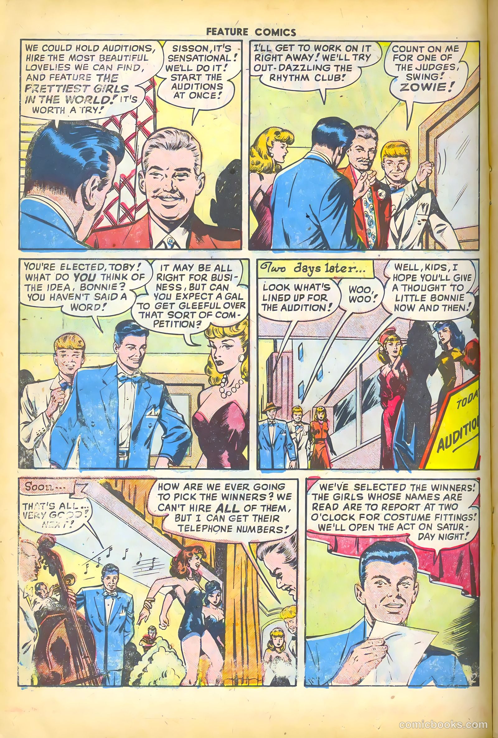 Feature Comics #131 (1949) — page 22 of 52