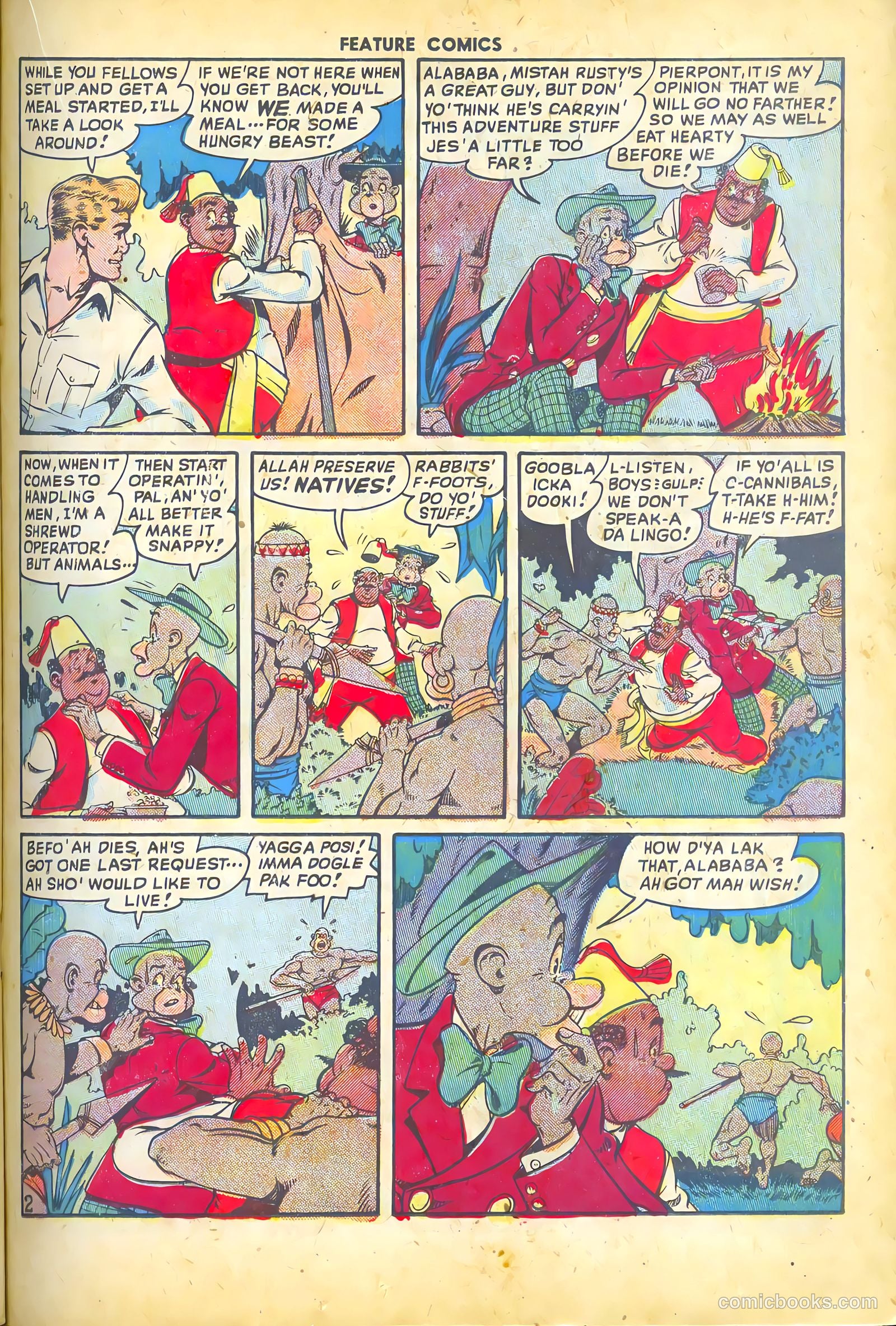 Feature Comics #131 (1949) — page 29 of 52