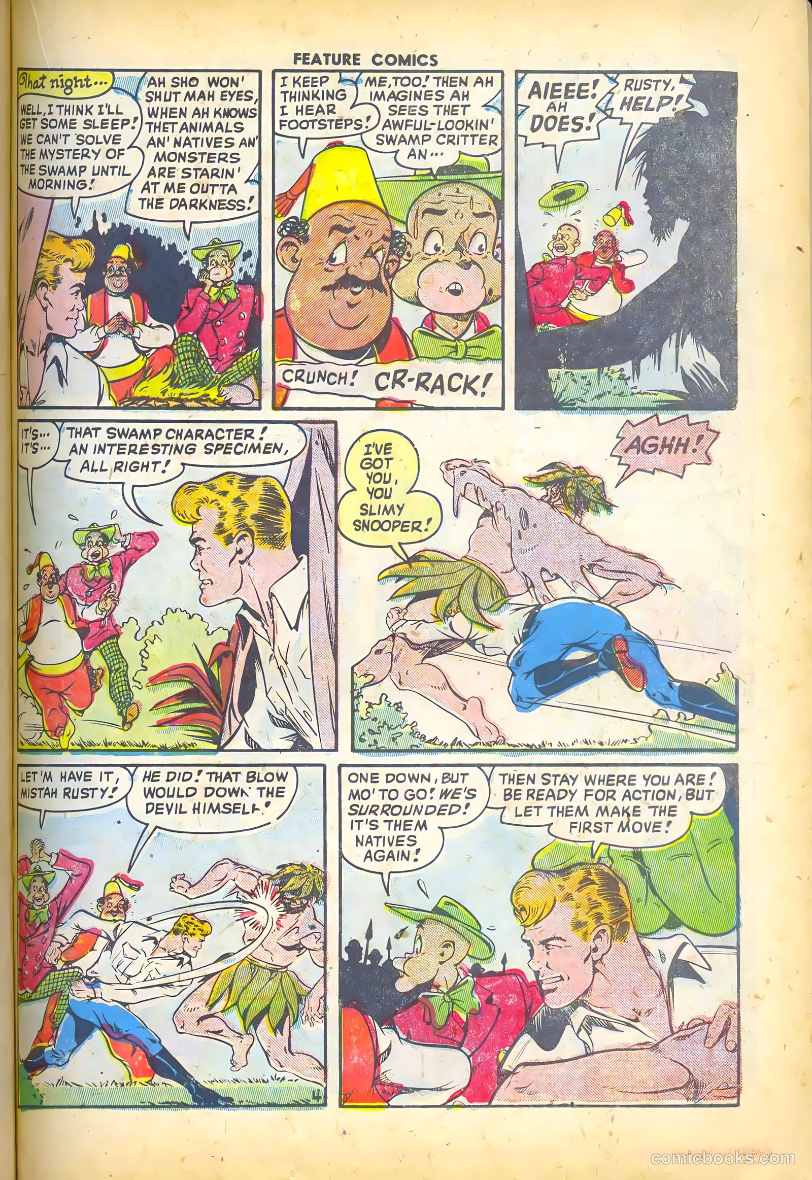 Feature Comics #131 (1949) — page 31 of 52