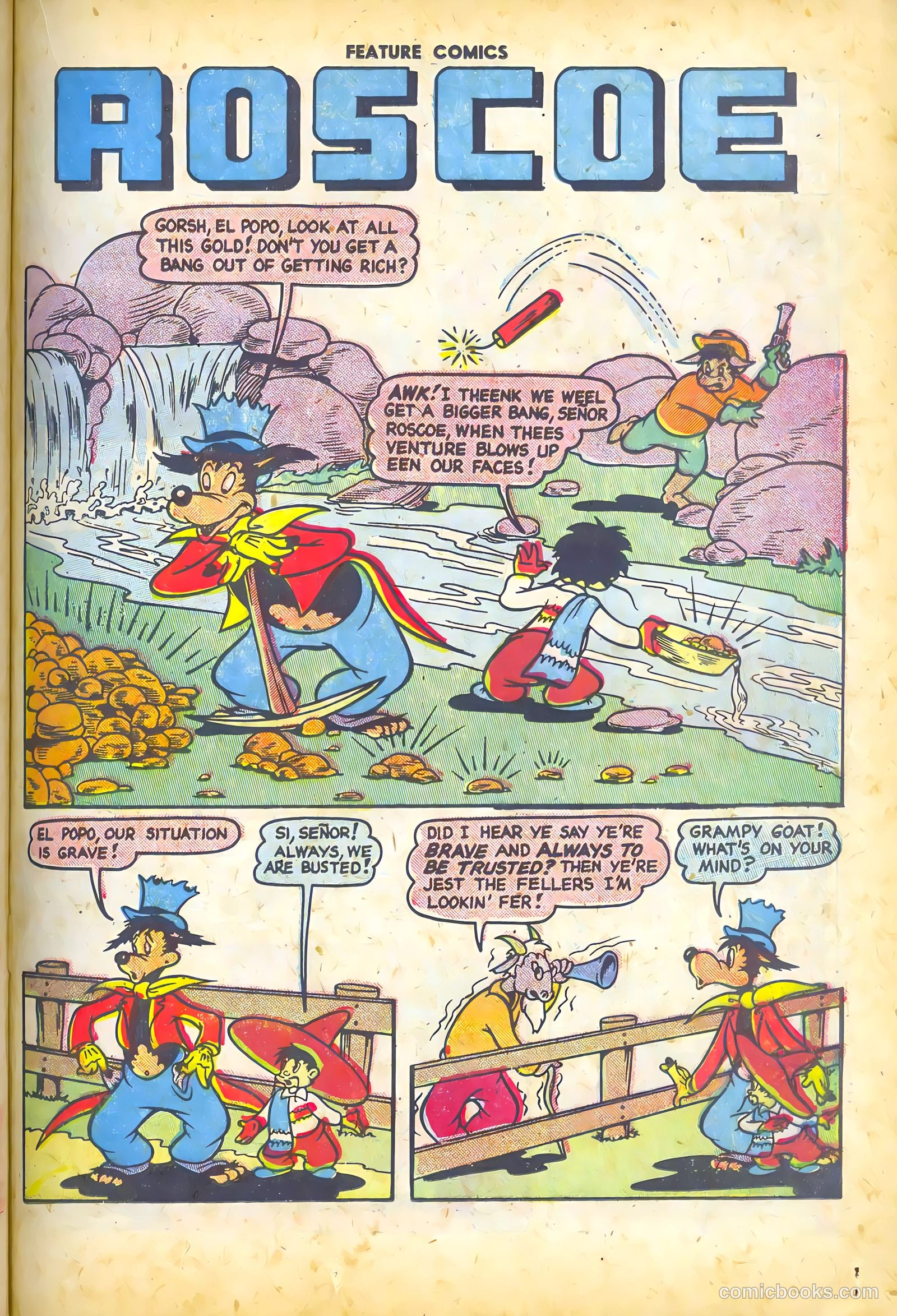 Feature Comics #131 (1949) — page 33 of 52