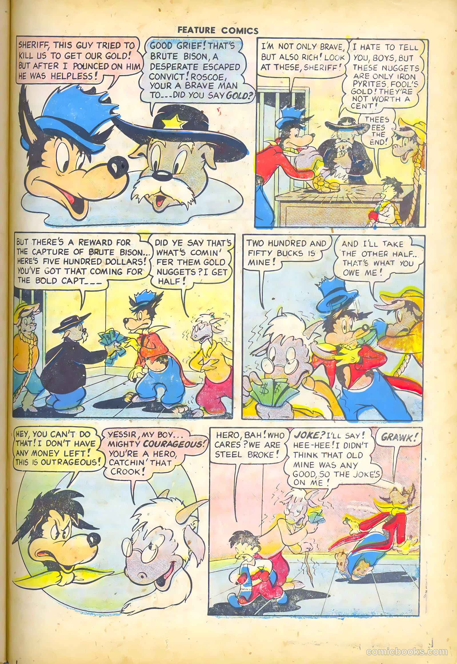 Feature Comics #131 (1949) — page 37 of 52