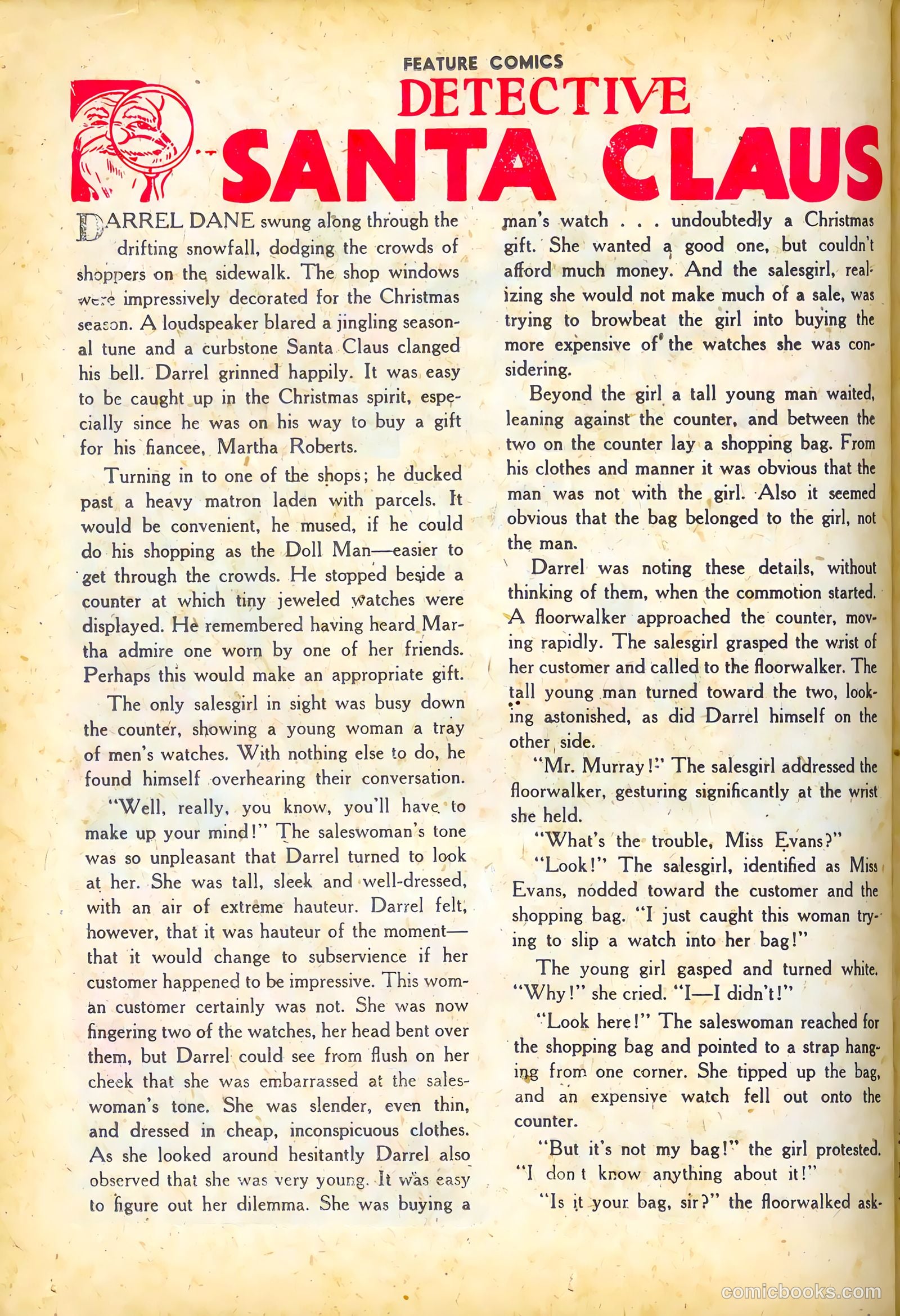 Feature Comics #131 (1949) — page 38 of 52