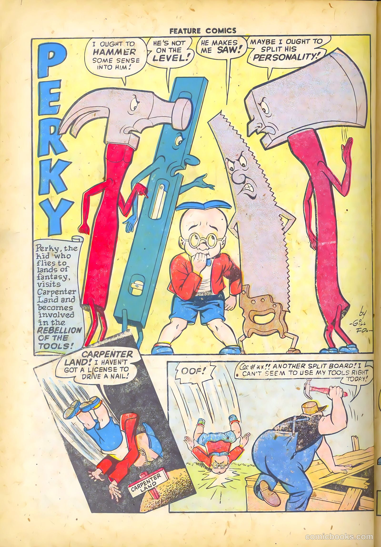 Feature Comics #131 (1949) — page 40 of 52