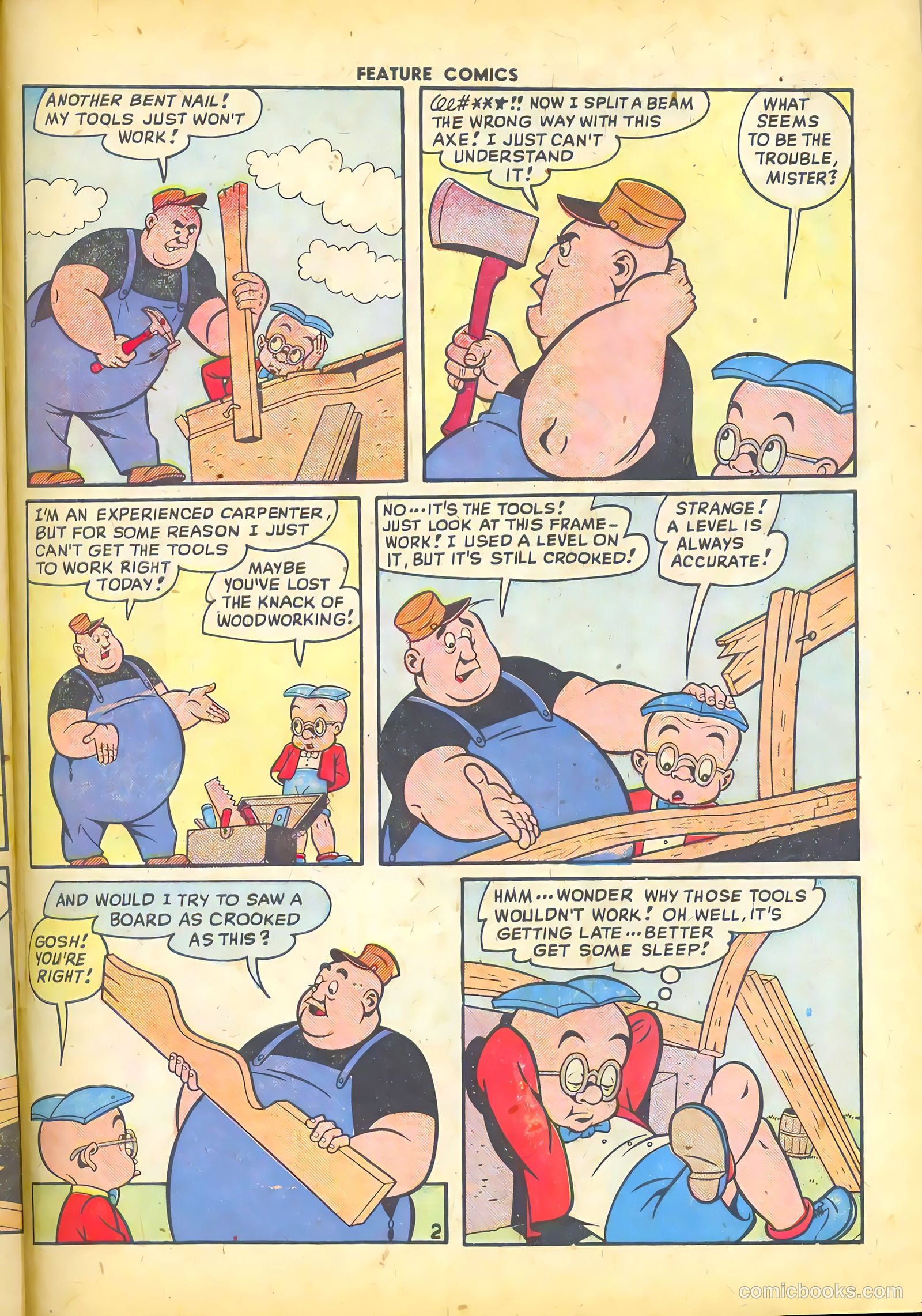 Feature Comics #131 (1949) — page 41 of 52