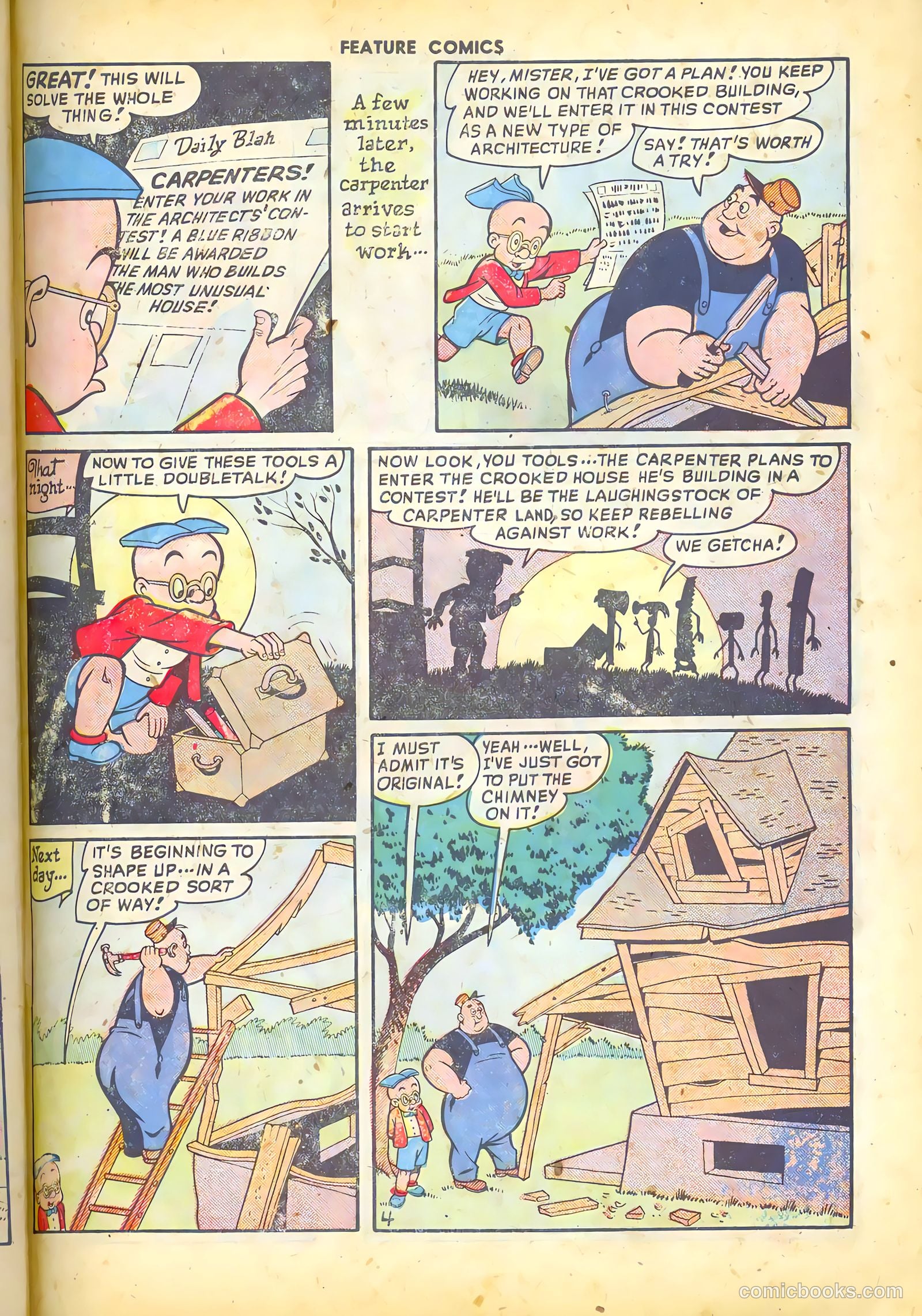 Feature Comics #131 (1949) — page 43 of 52