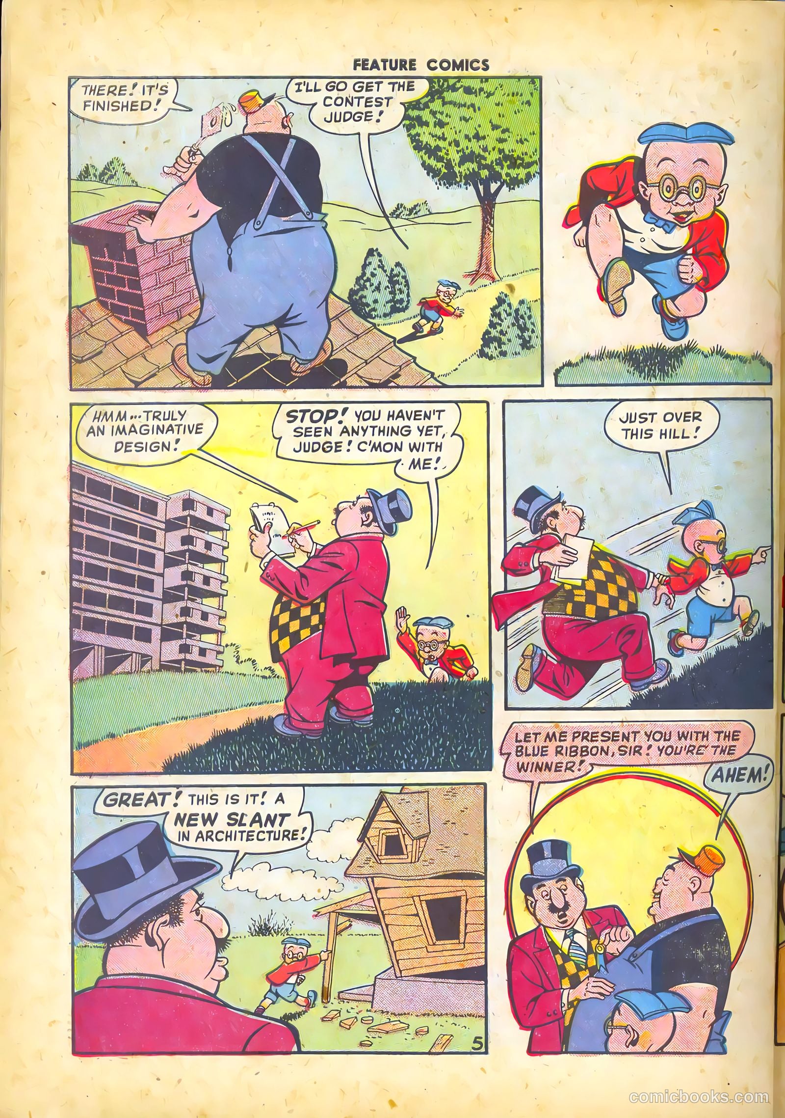 Feature Comics #131 (1949) — page 44 of 52