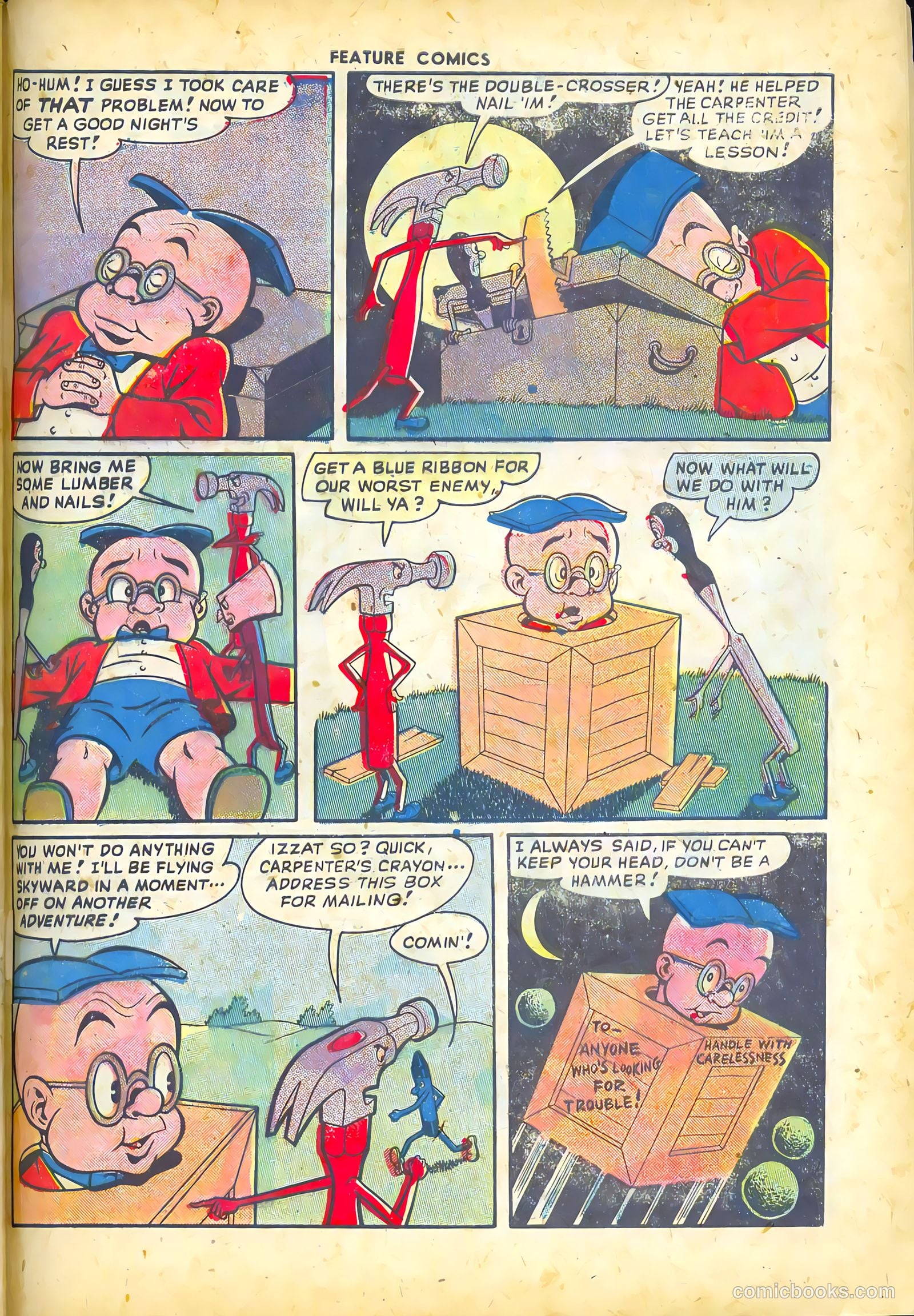 Feature Comics #131 (1949) — page 45 of 52