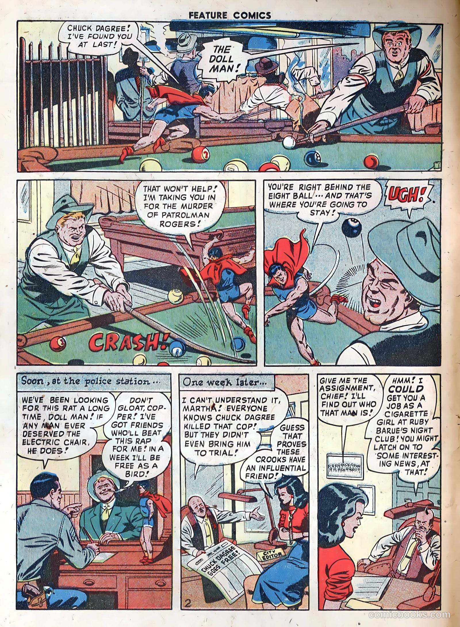 Feature Comics #132 (1949) — page 4 of 52