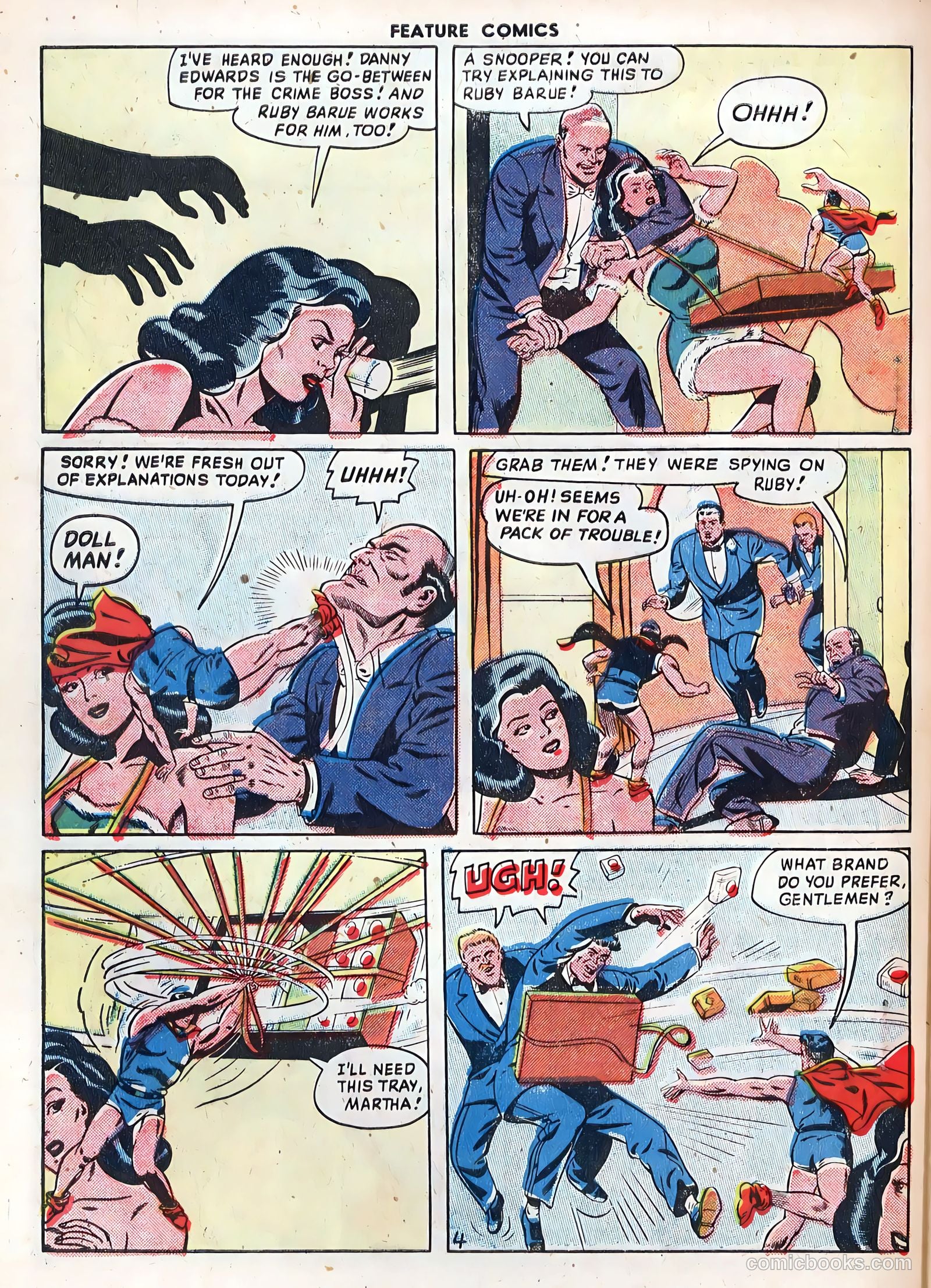 Feature Comics #132 (1949) — page 6 of 52