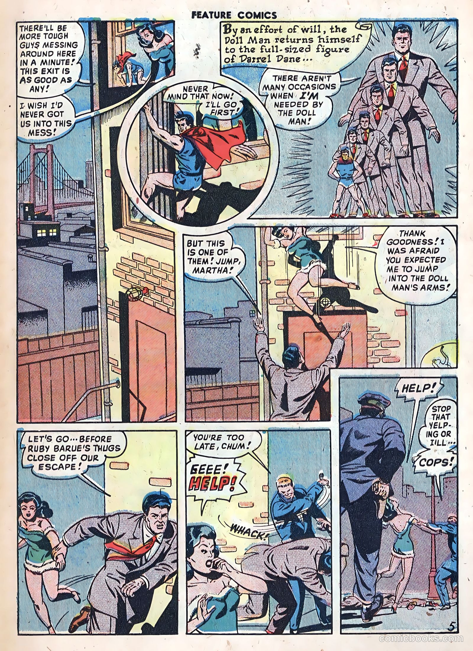 Feature Comics #132 (1949) — page 7 of 52