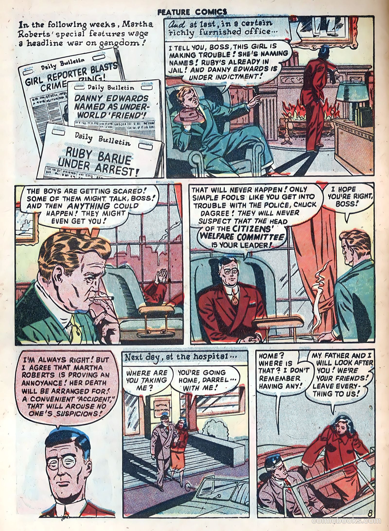 Feature Comics #132 (1949) — page 10 of 52