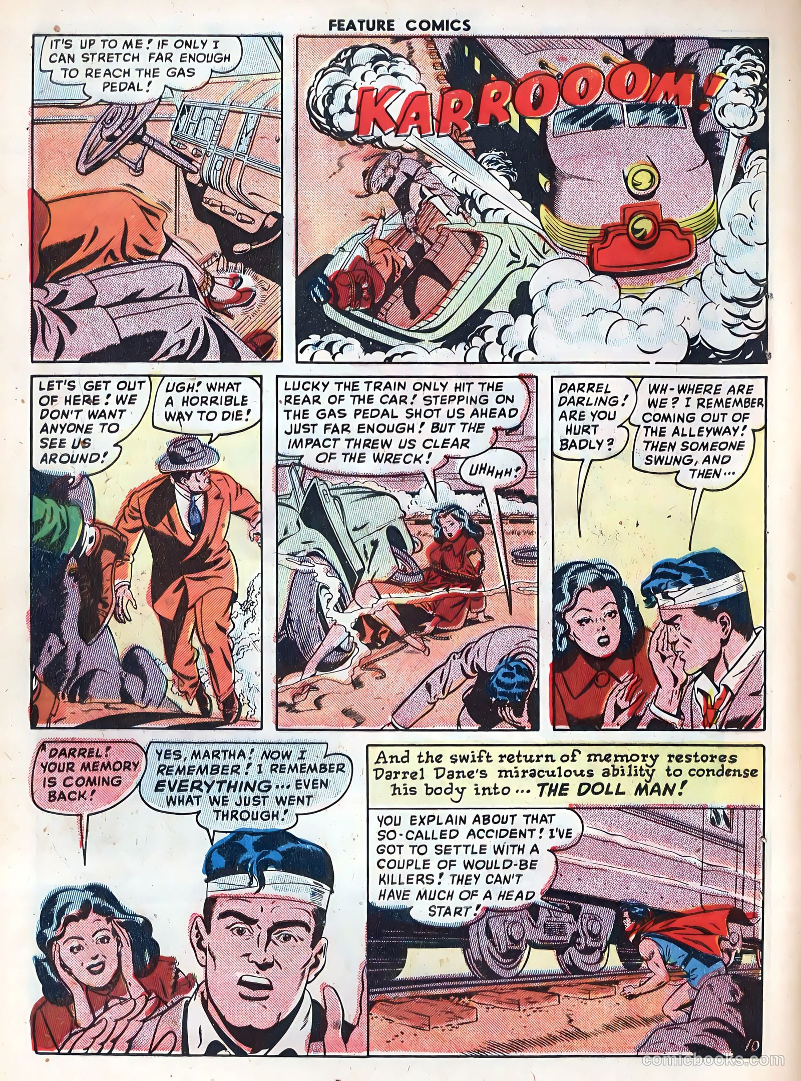 Feature Comics #132 (1949) — page 12 of 52