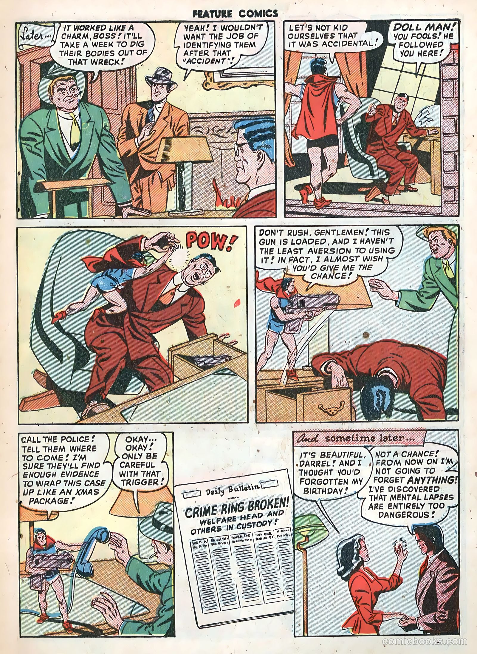 Feature Comics #132 (1949) — page 13 of 52