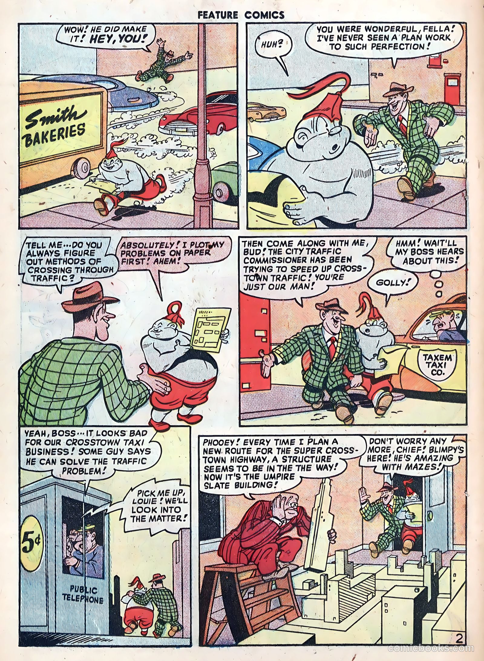 Feature Comics #132 (1949) — page 16 of 52