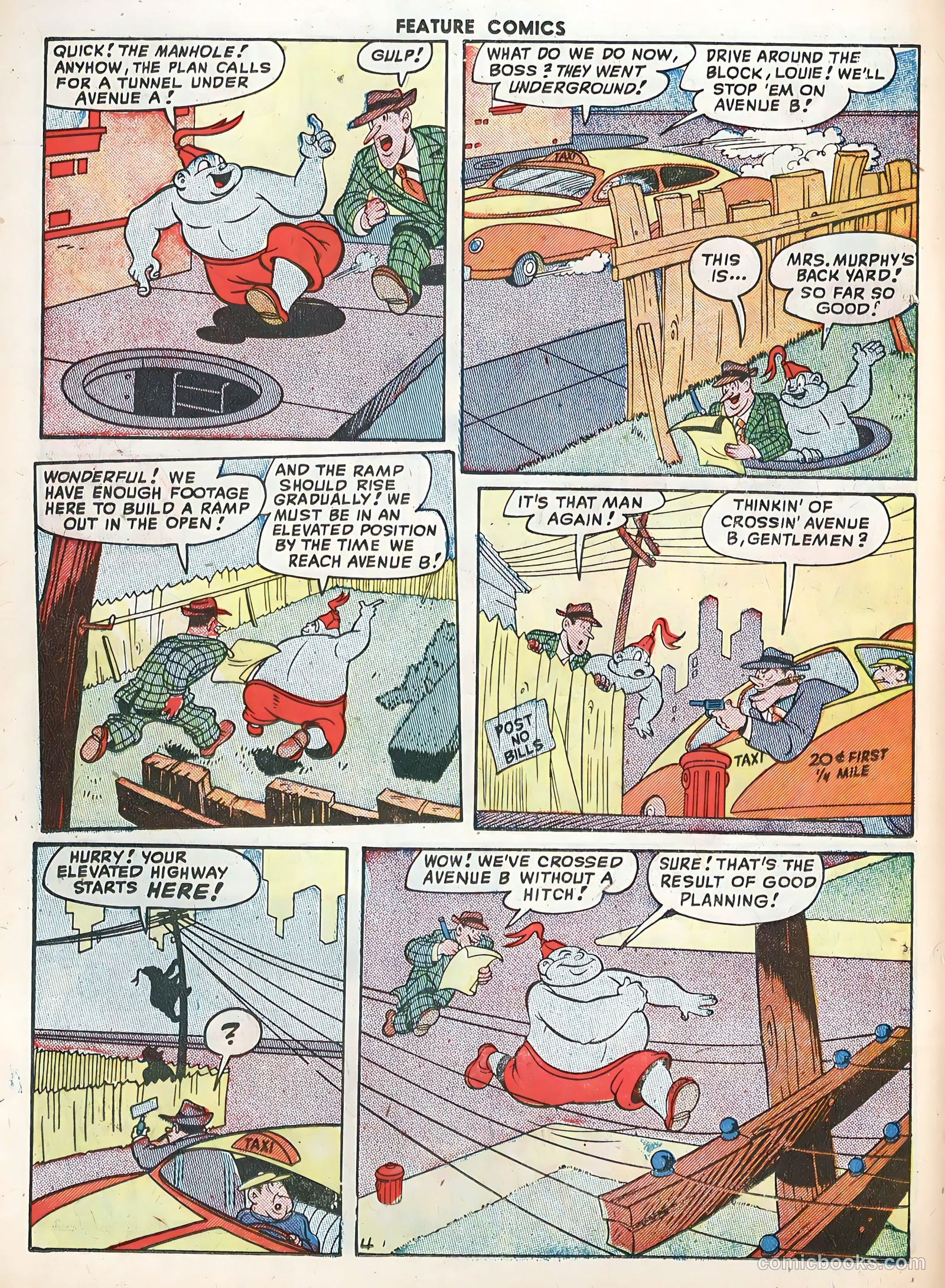 Feature Comics #132 (1949) — page 18 of 52