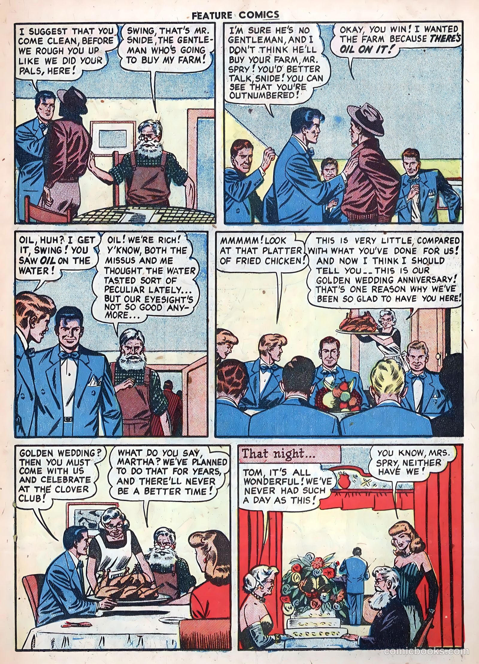 Feature Comics #132 (1949) — page 25 of 52
