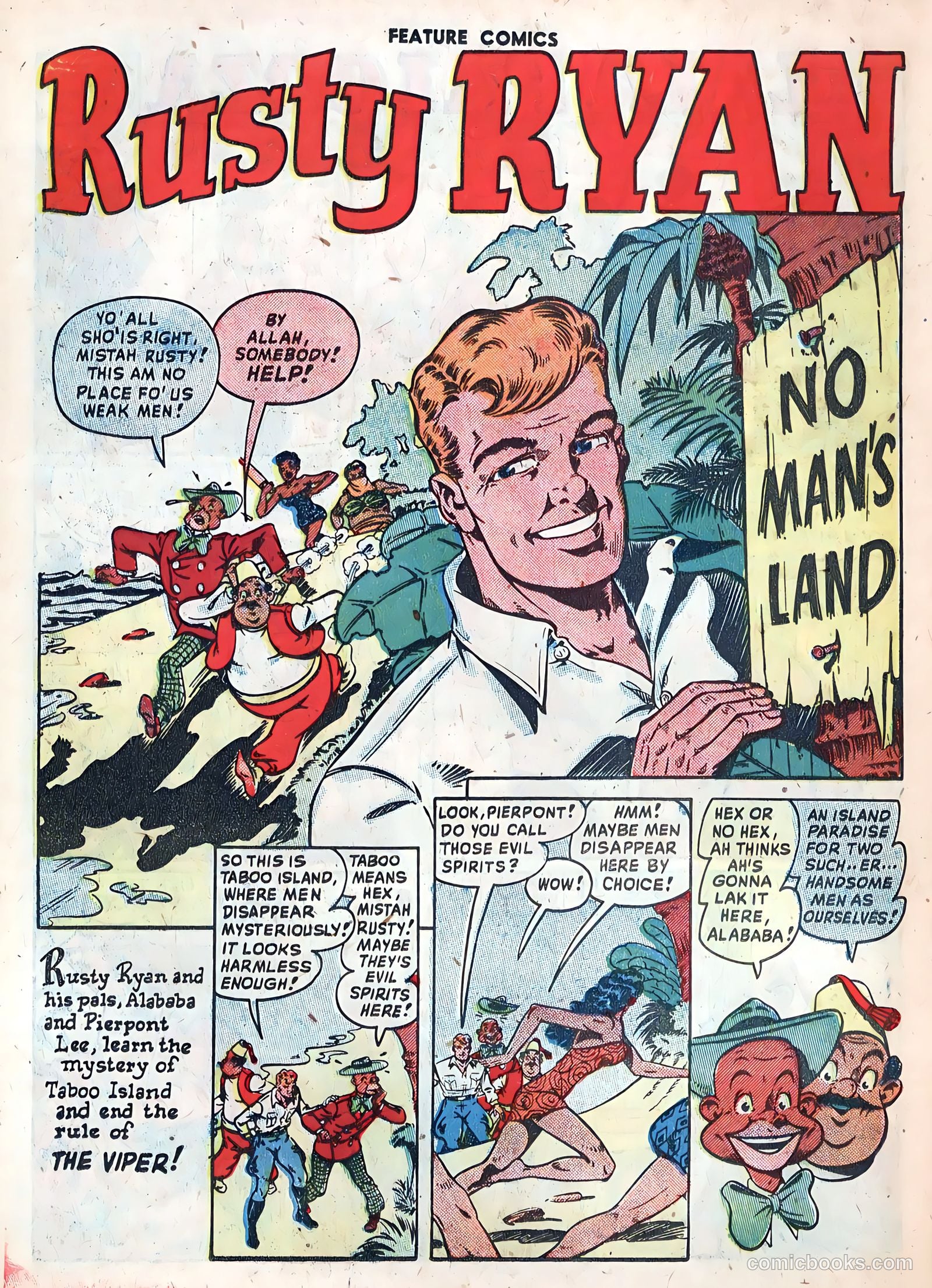 Feature Comics #132 (1949) — page 28 of 52