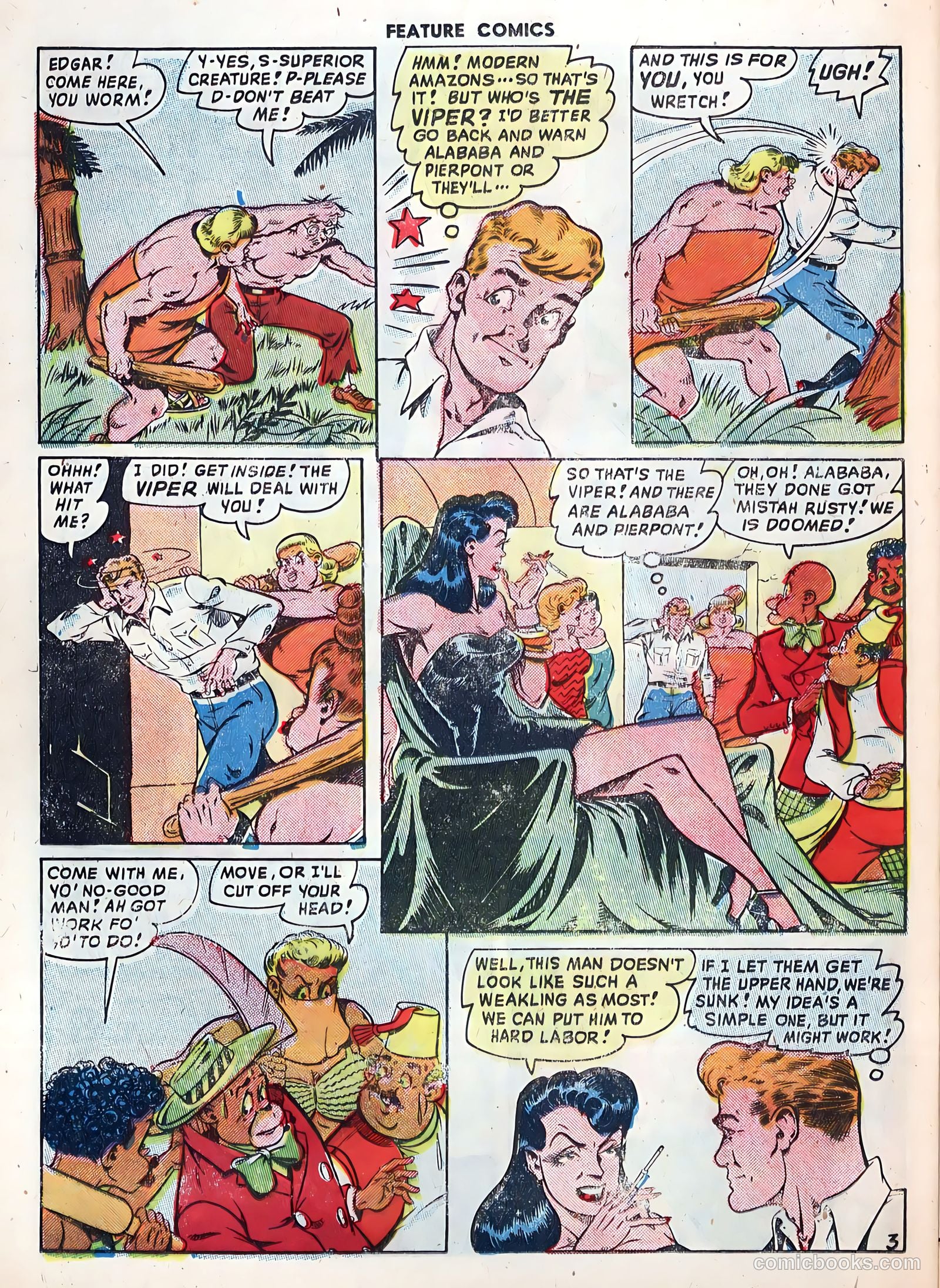Feature Comics #132 (1949) — page 30 of 52