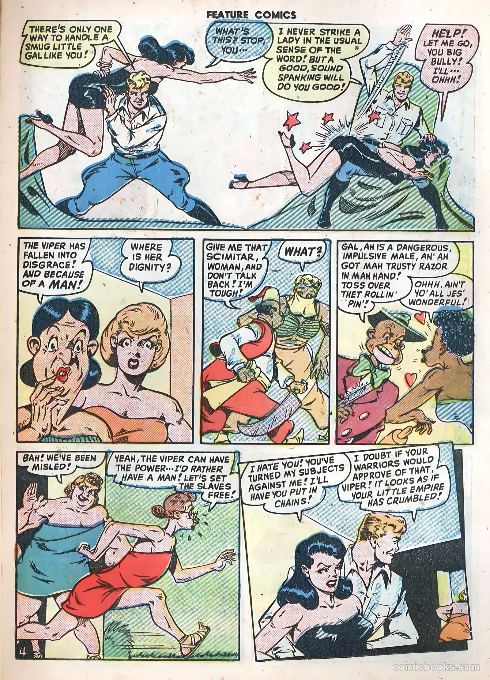 Feature Comics #132 (1949) — page 31 of 52
