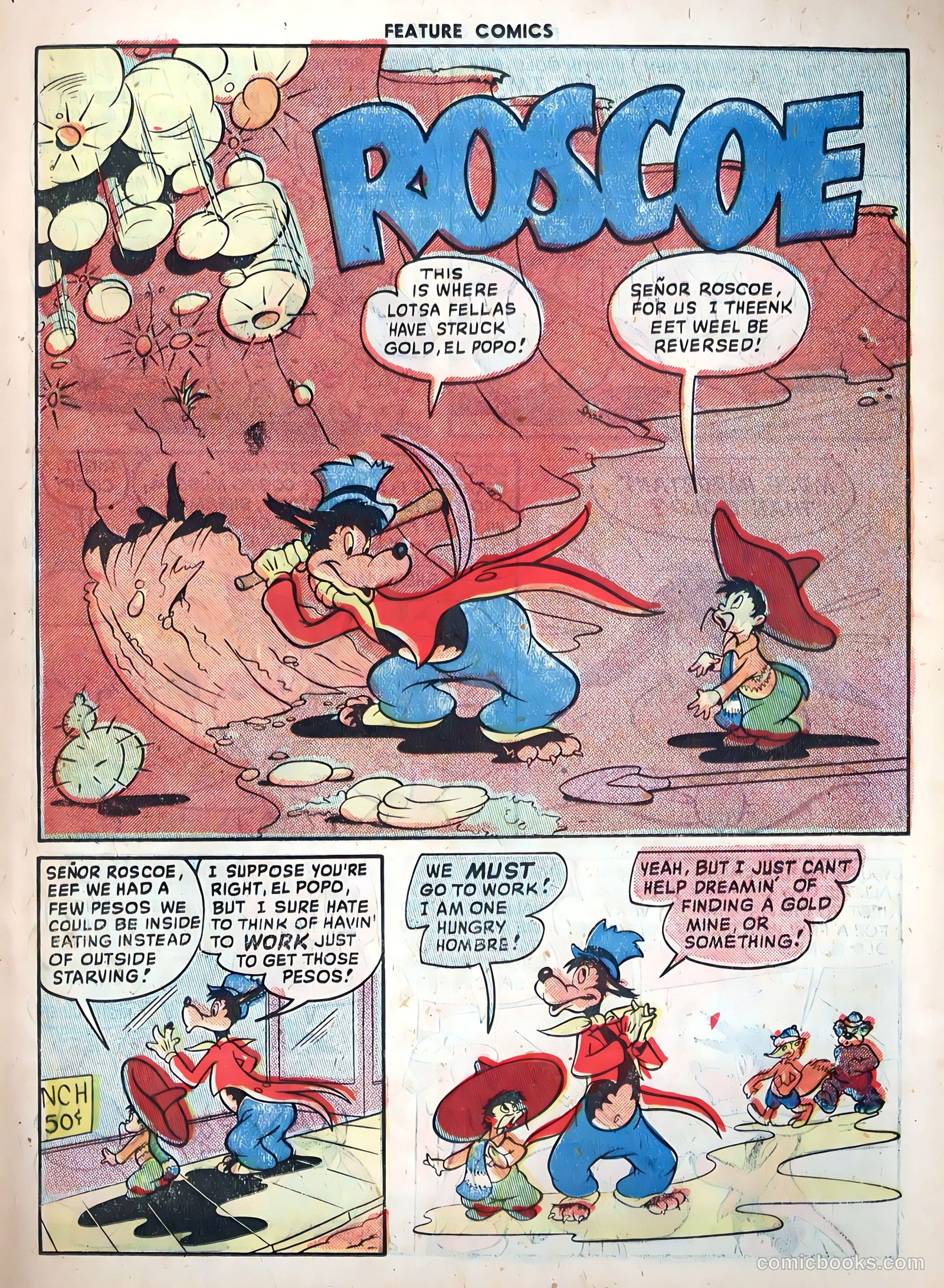 Feature Comics #132 (1949) — page 33 of 52