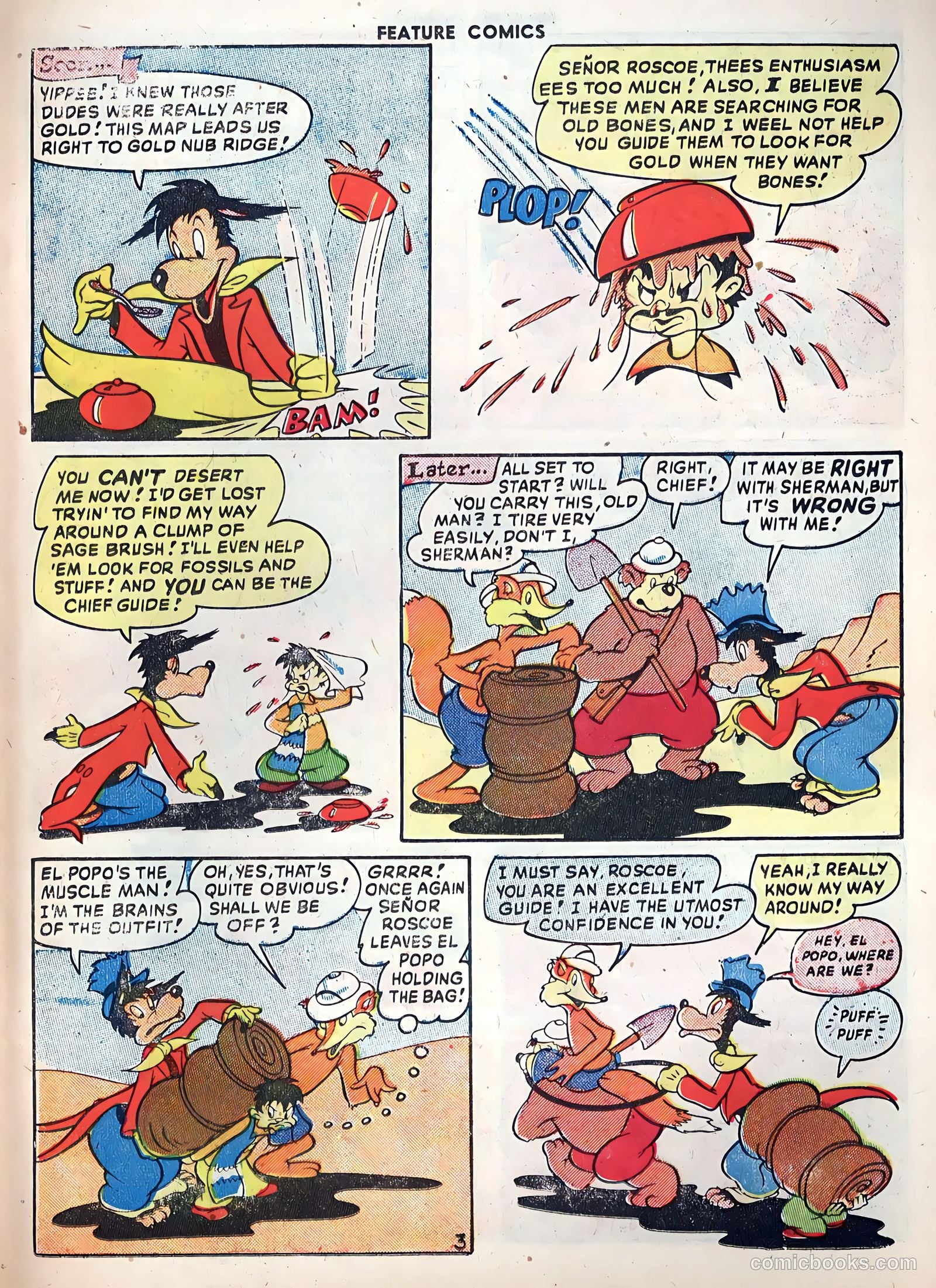 Feature Comics #132 (1949) — page 35 of 52
