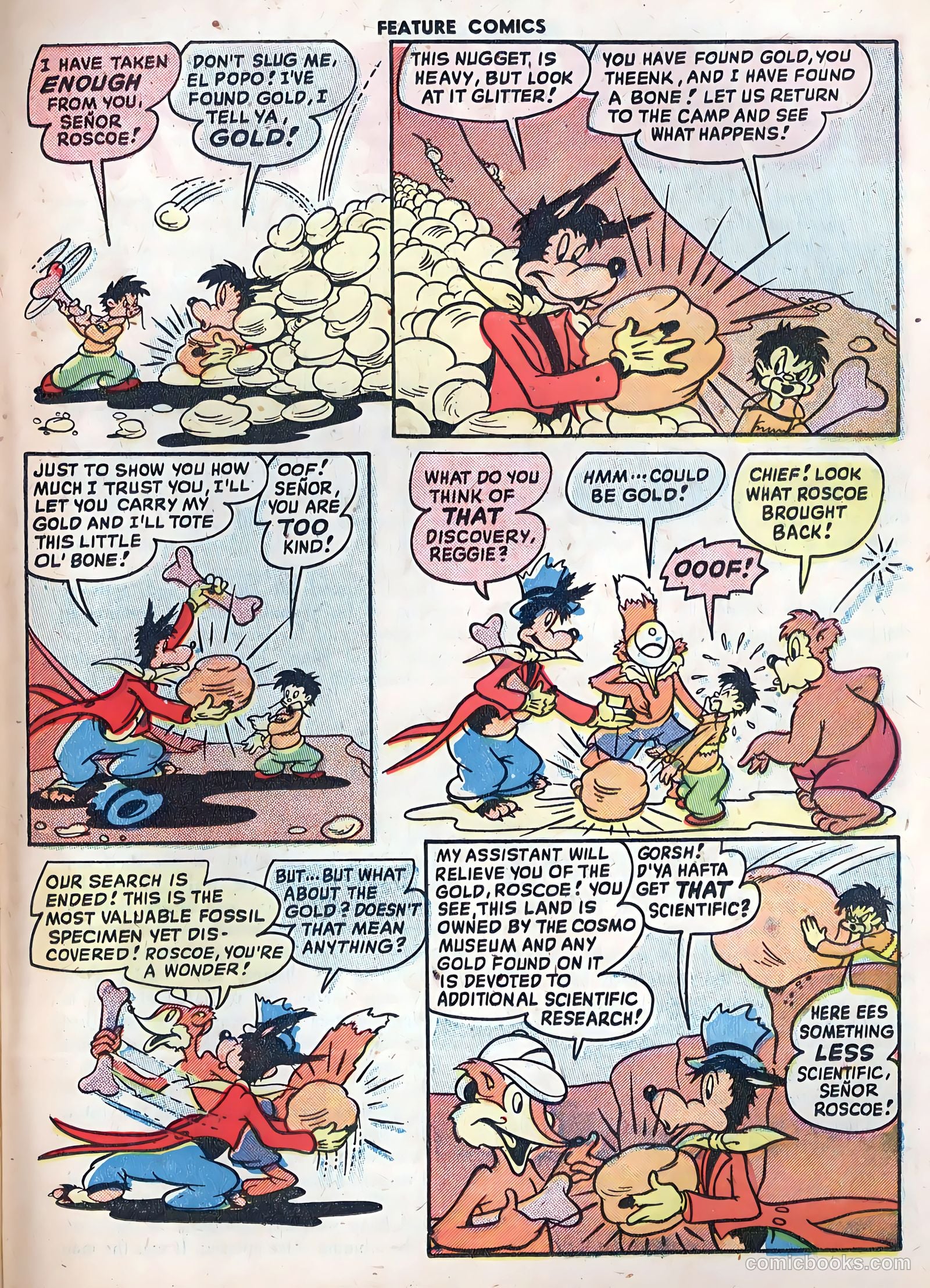 Feature Comics #132 (1949) — page 37 of 52