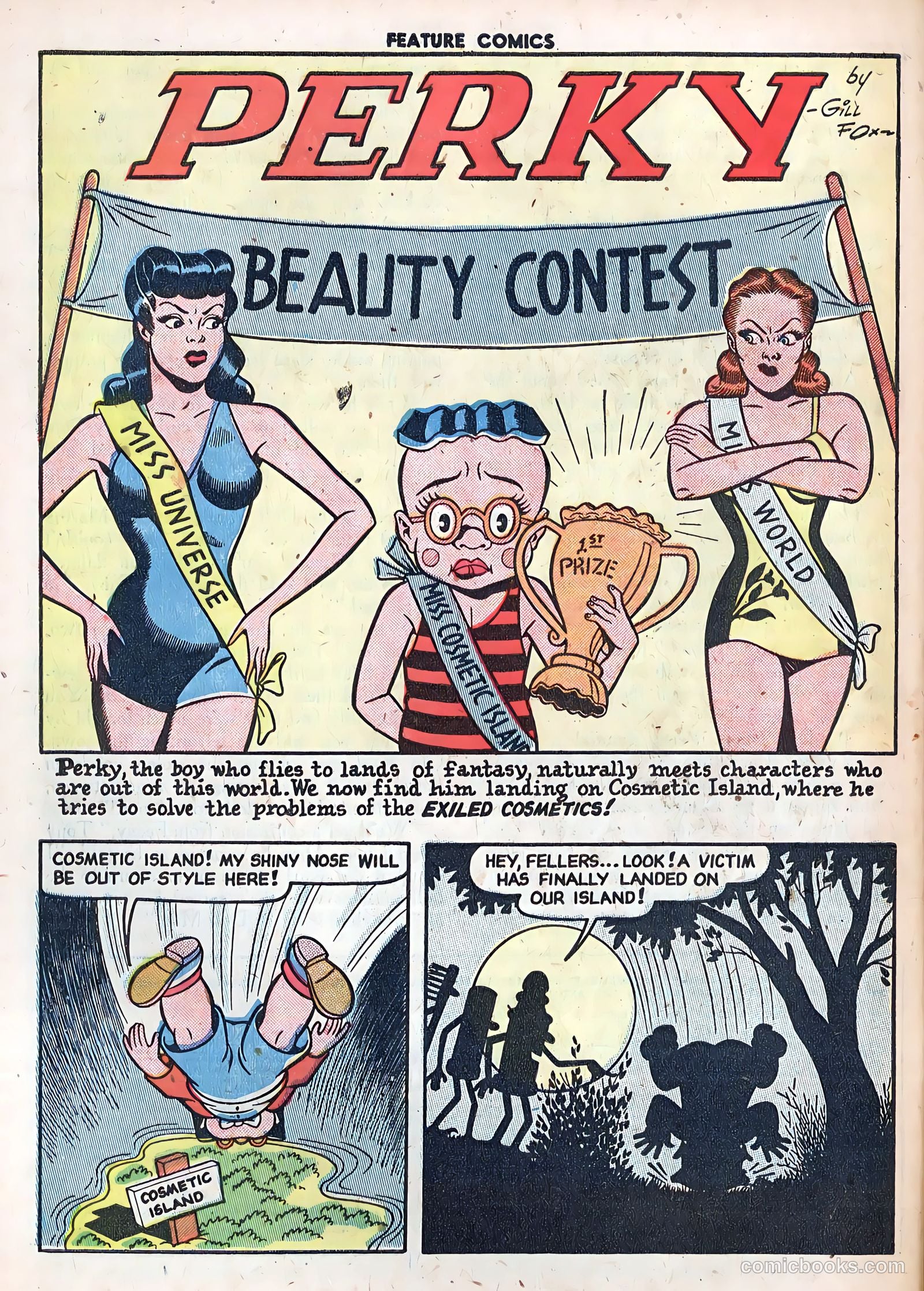 Feature Comics #132 (1949) — page 40 of 52