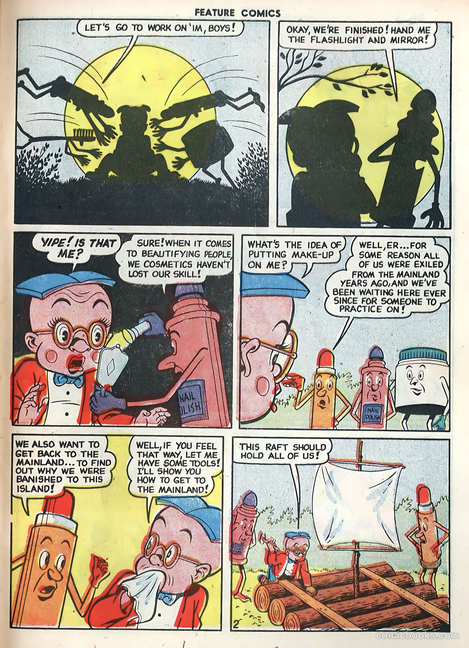 Feature Comics #132 (1949) — page 41 of 52