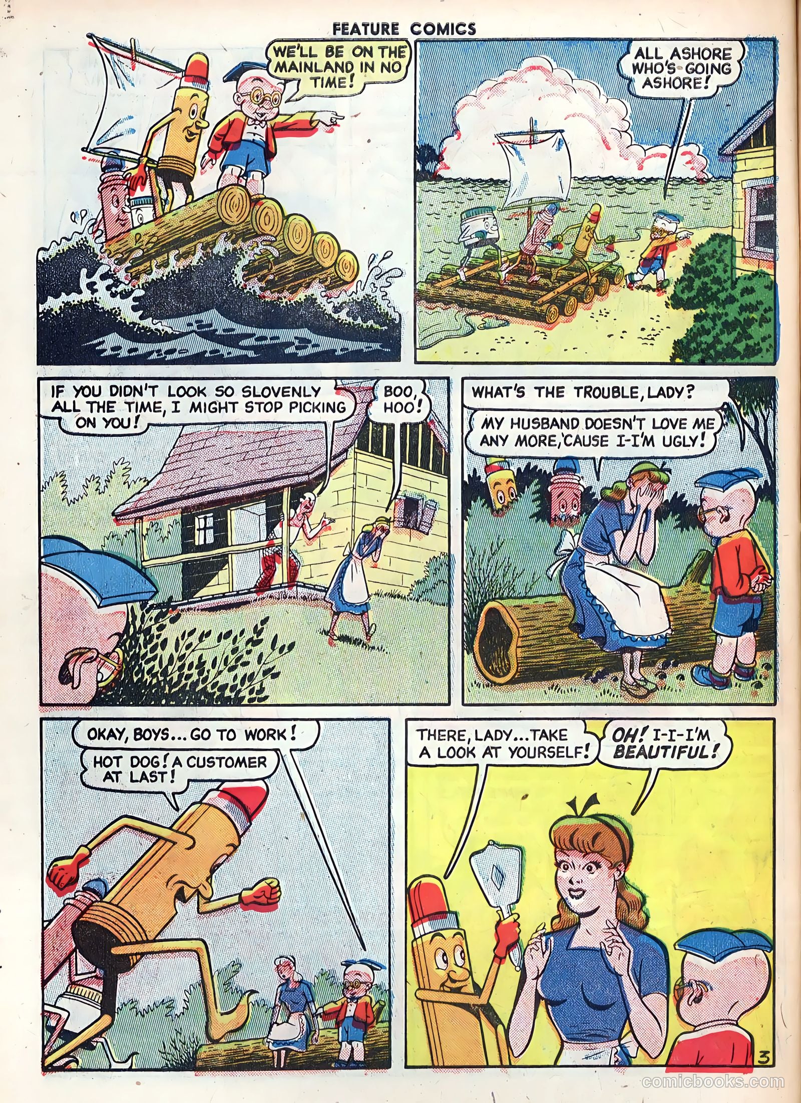 Feature Comics #132 (1949) — page 42 of 52