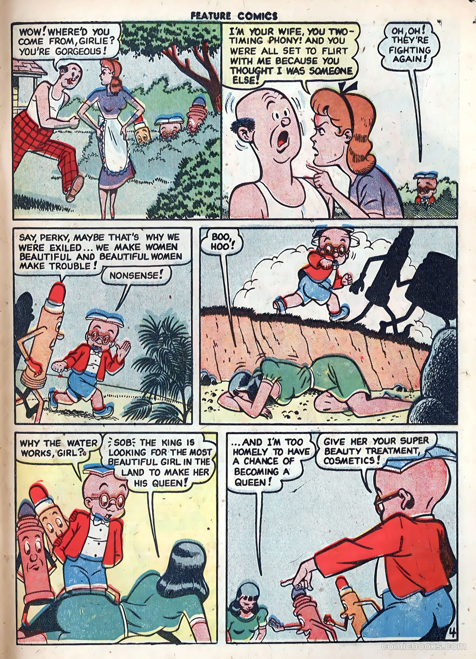 Feature Comics #132 (1949) — page 43 of 52