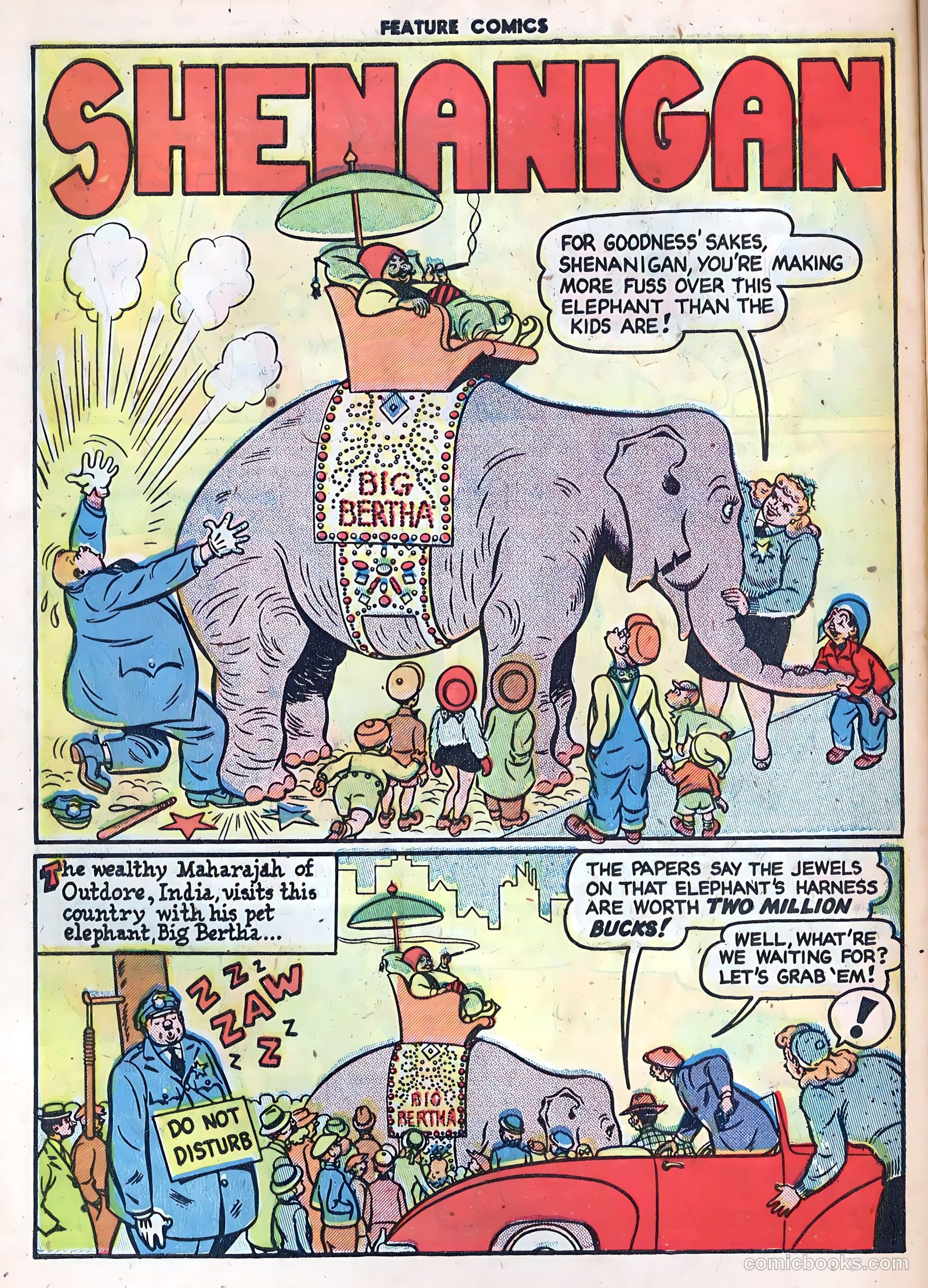 Feature Comics #132 (1949) — page 46 of 52