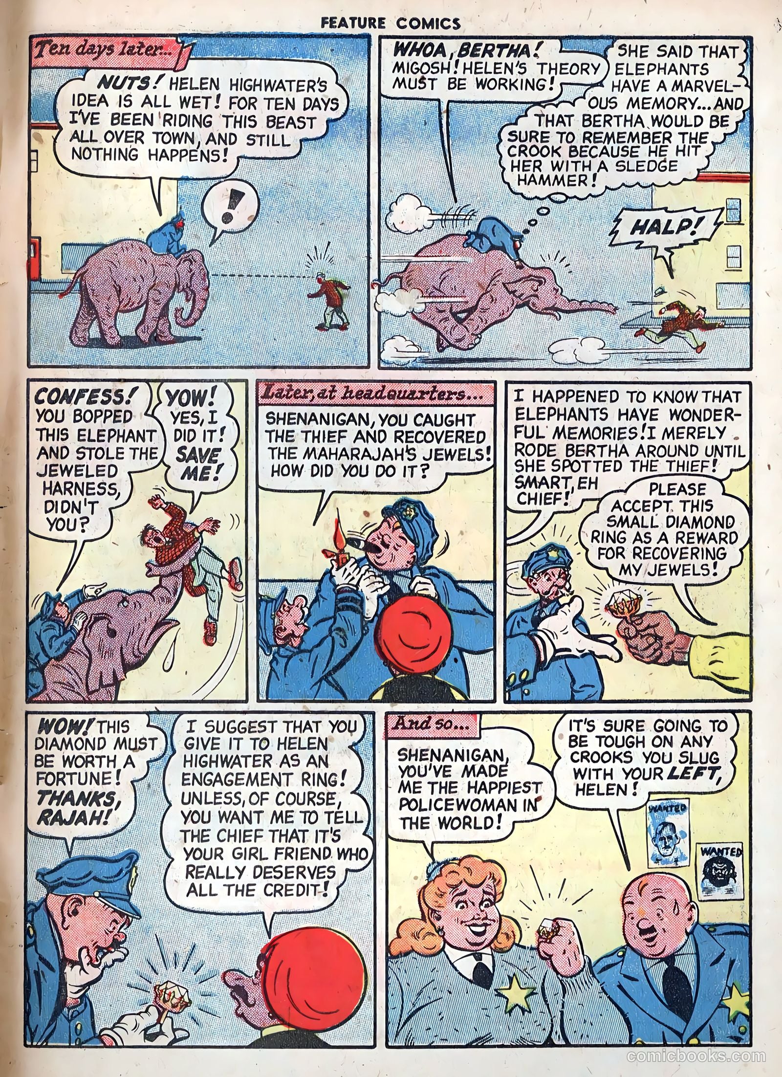 Feature Comics #132 (1949) — page 49 of 52