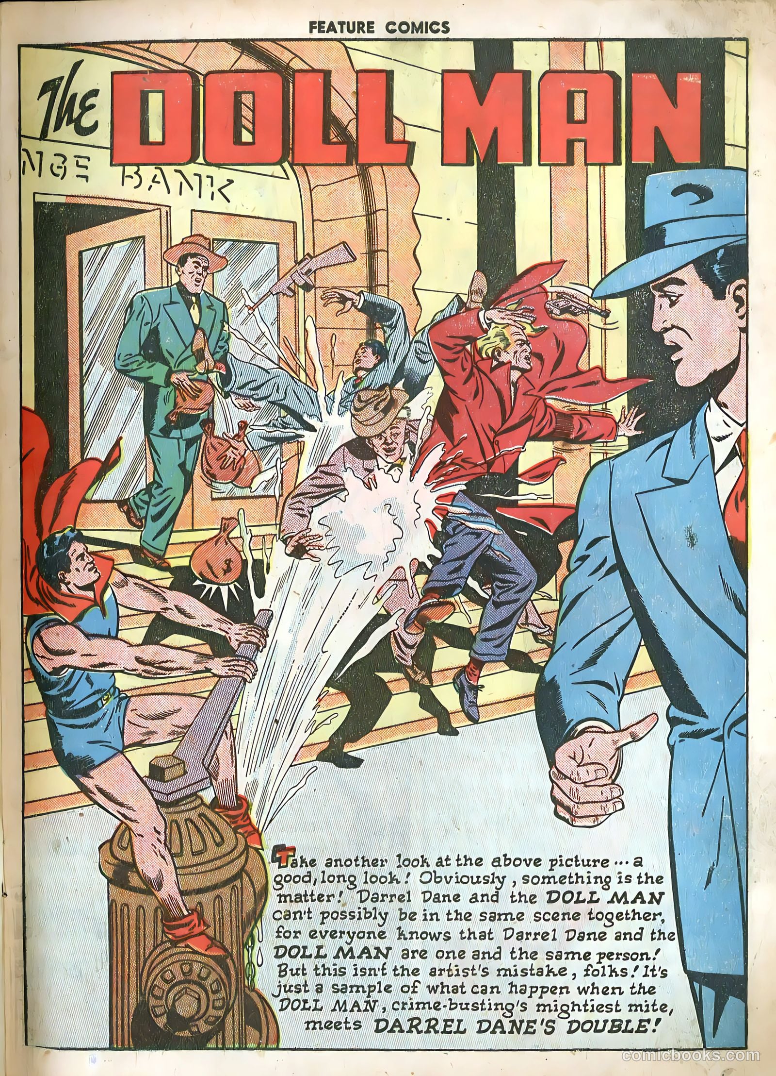 Feature Comics #133 (1949) — page 3 of 36