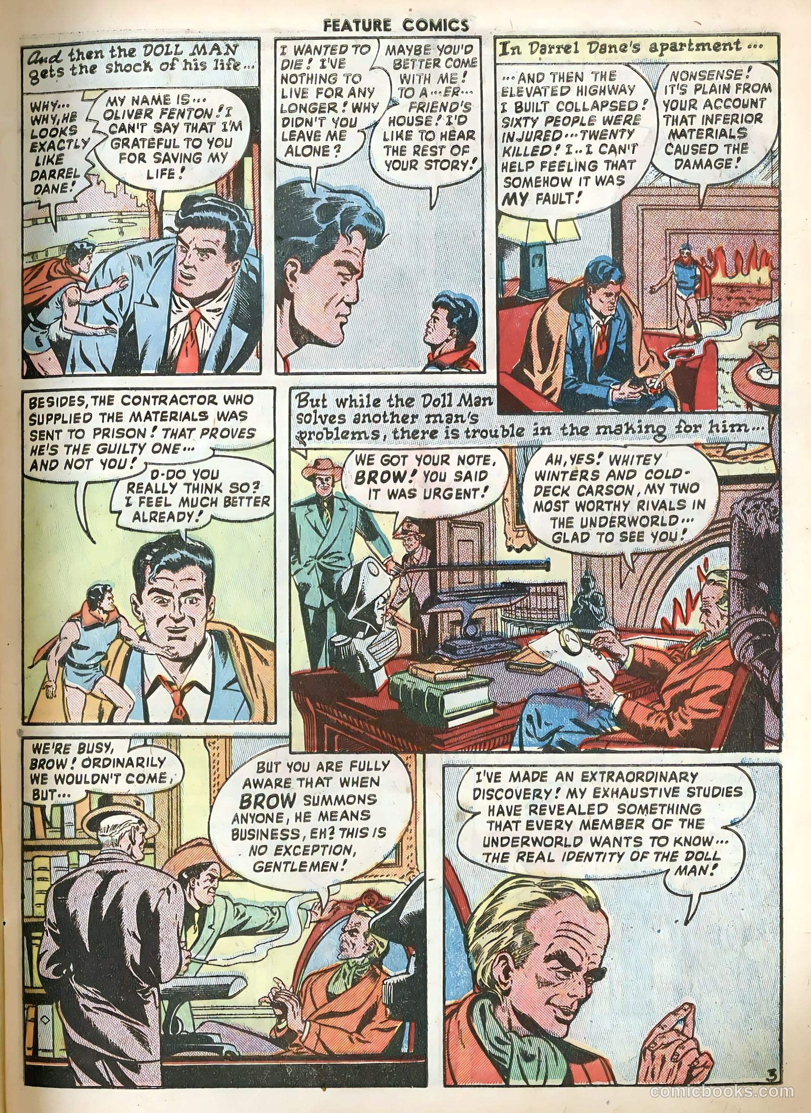 Feature Comics #133 (1949) — page 5 of 36