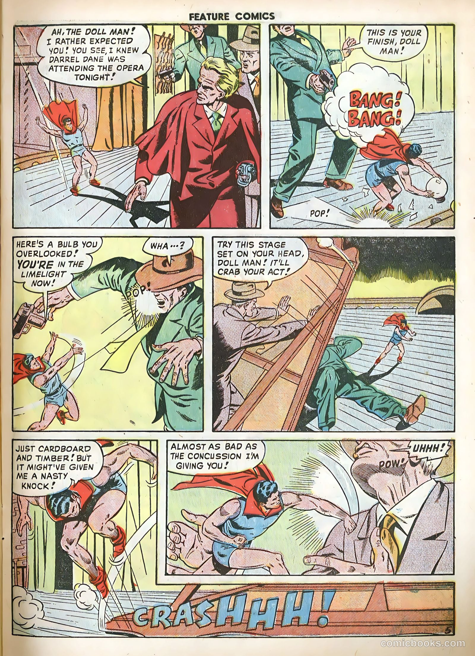 Feature Comics #133 (1949) — page 7 of 36