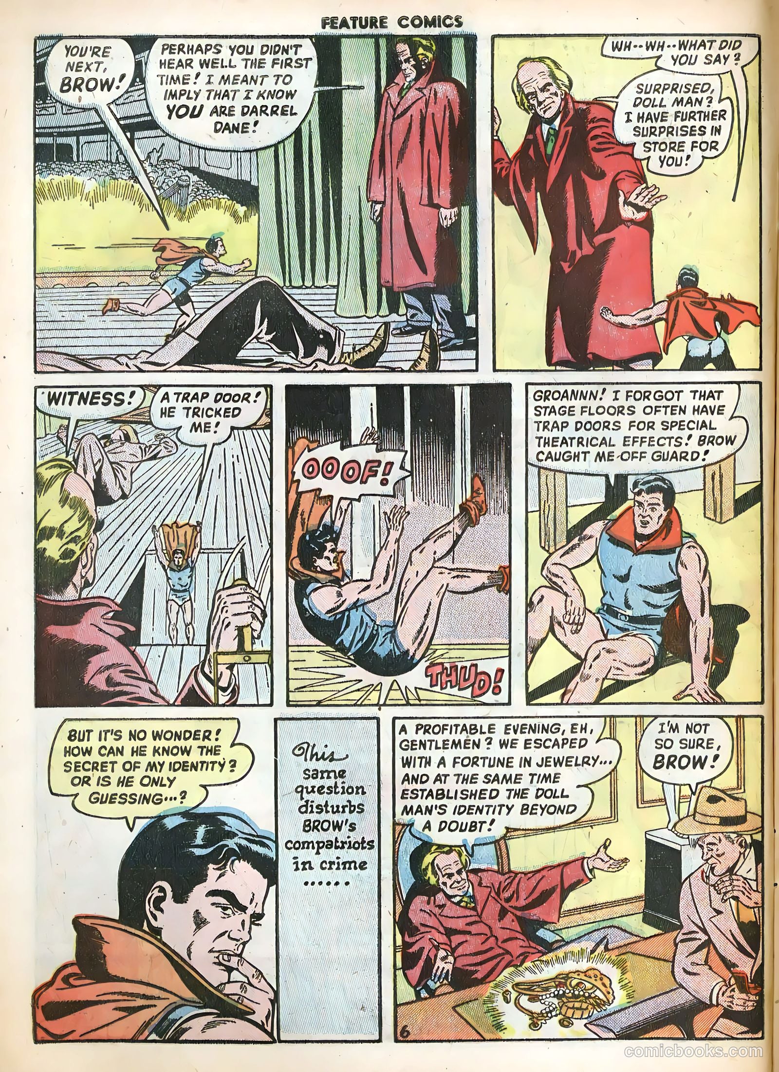 Feature Comics #133 (1949) — page 8 of 36