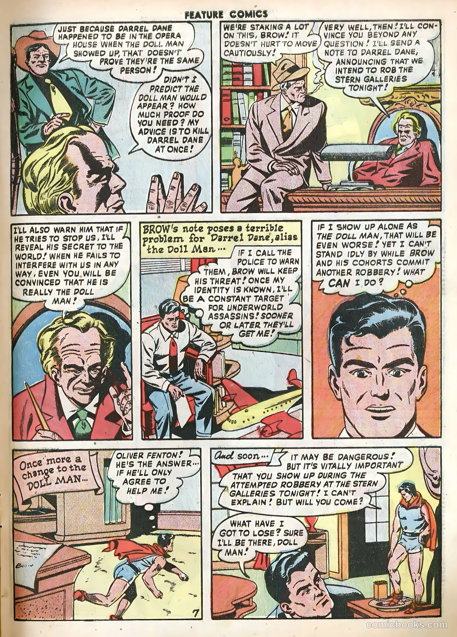 Feature Comics #133 (1949) — page 9 of 36