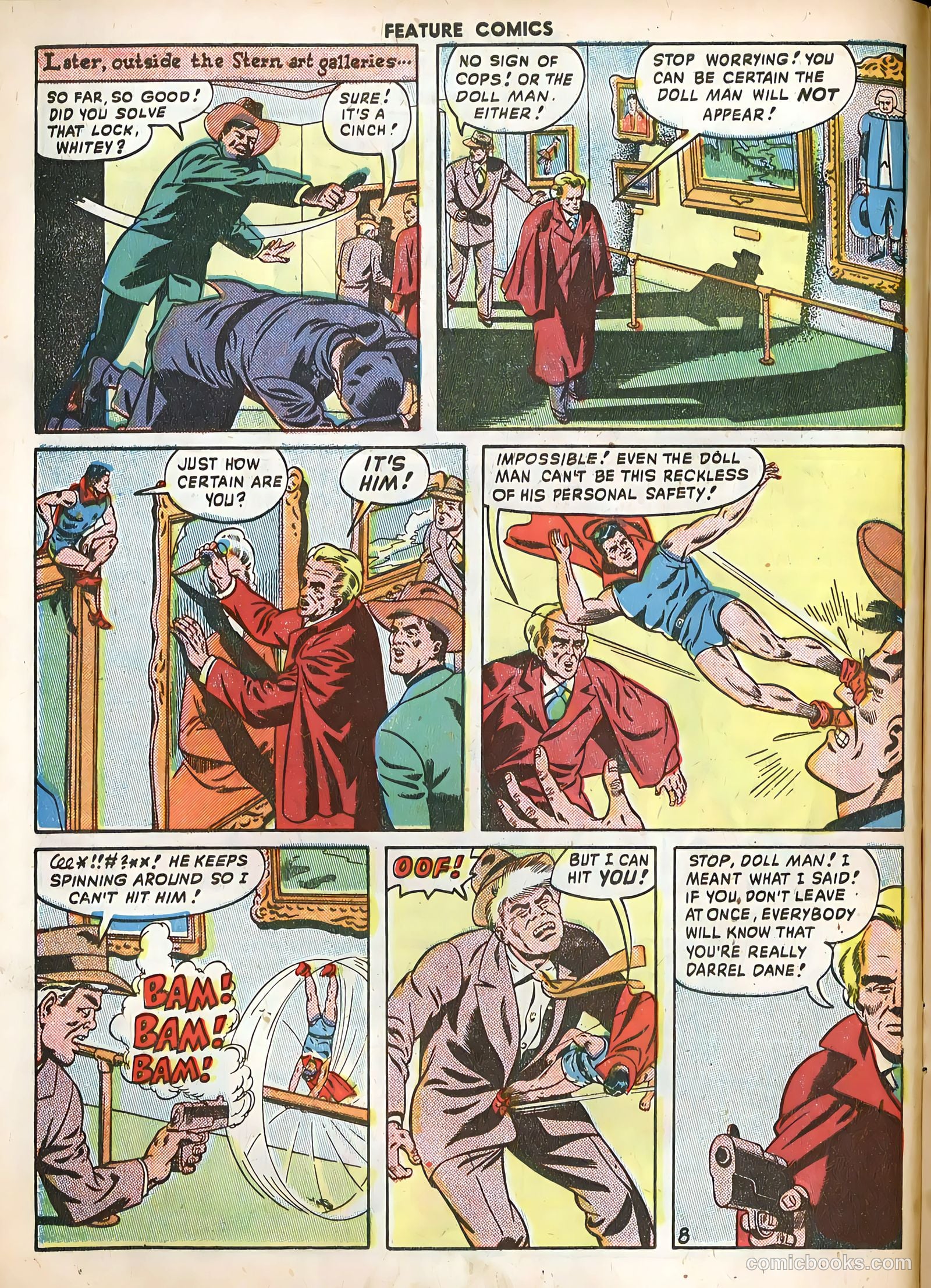 Feature Comics #133 (1949) — page 10 of 36